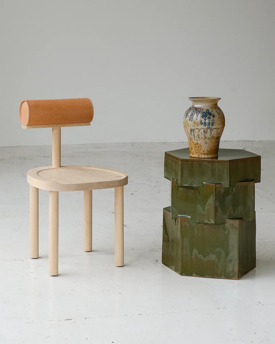 B Zippy XL Tall Triple Tier Hex Side Table - Image 14