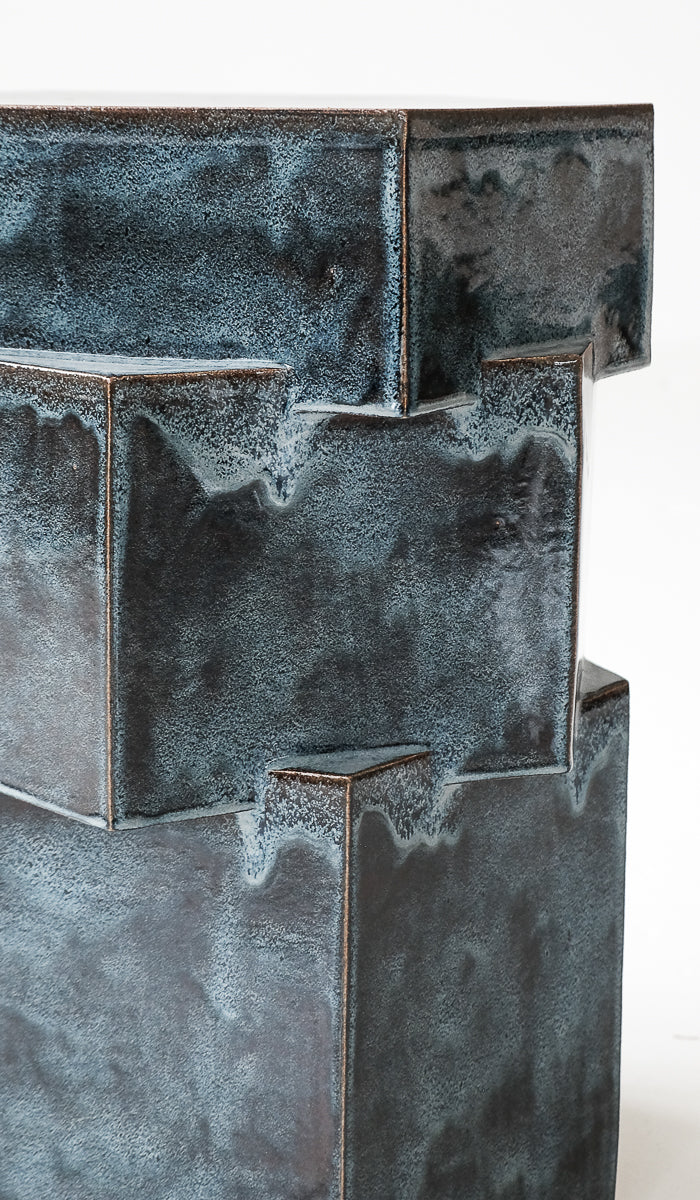 B Zippy XL Tall Triple Tier Hex Side Table - Image 5