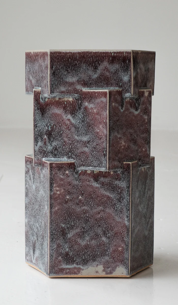 B Zippy Tall Triple Tier Hex Side Table - Image 12