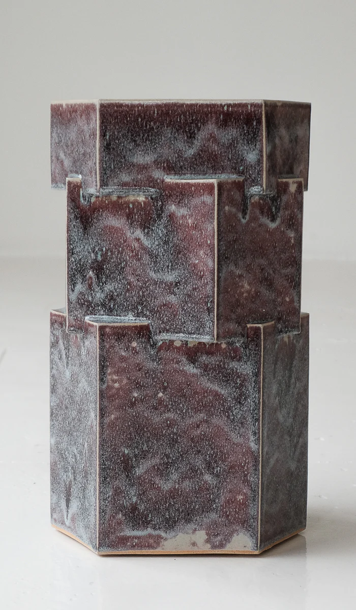 B Zippy Tall Triple Tier Hex Side Table - Image 5