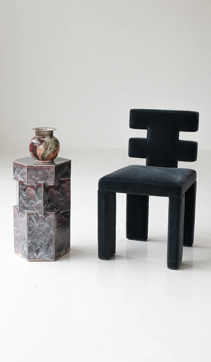 B Zippy Tall Triple Tier Hex Side Table - Image 6