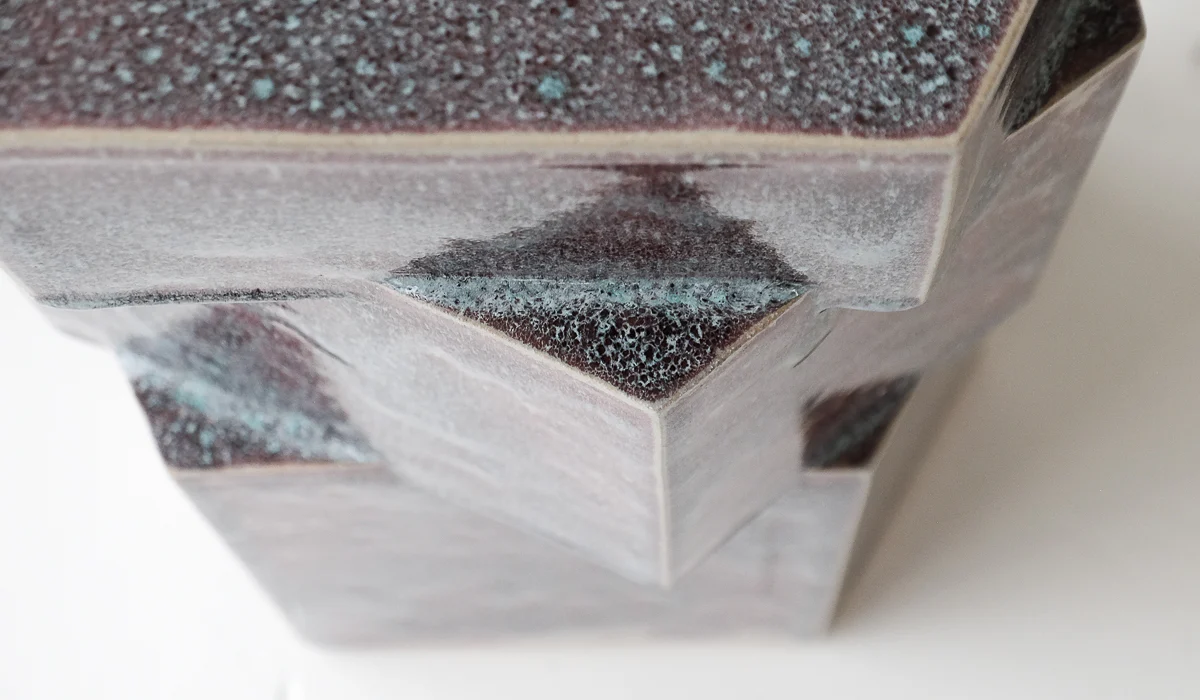 B Zippy Tall Triple Tier Hex Side Table - Image 7