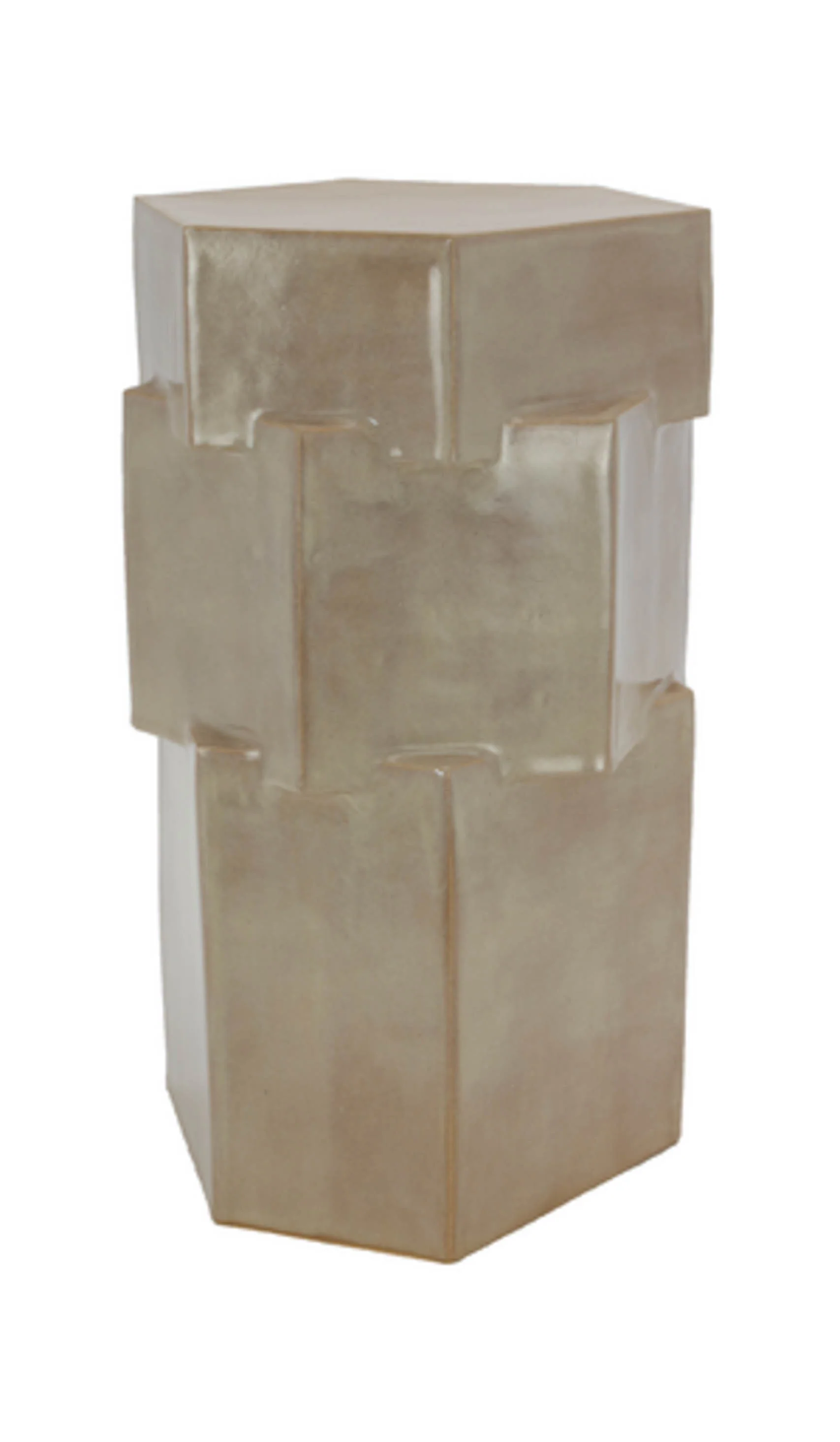 B Zippy Tall Triple Tier Hex Side Table - Image 21