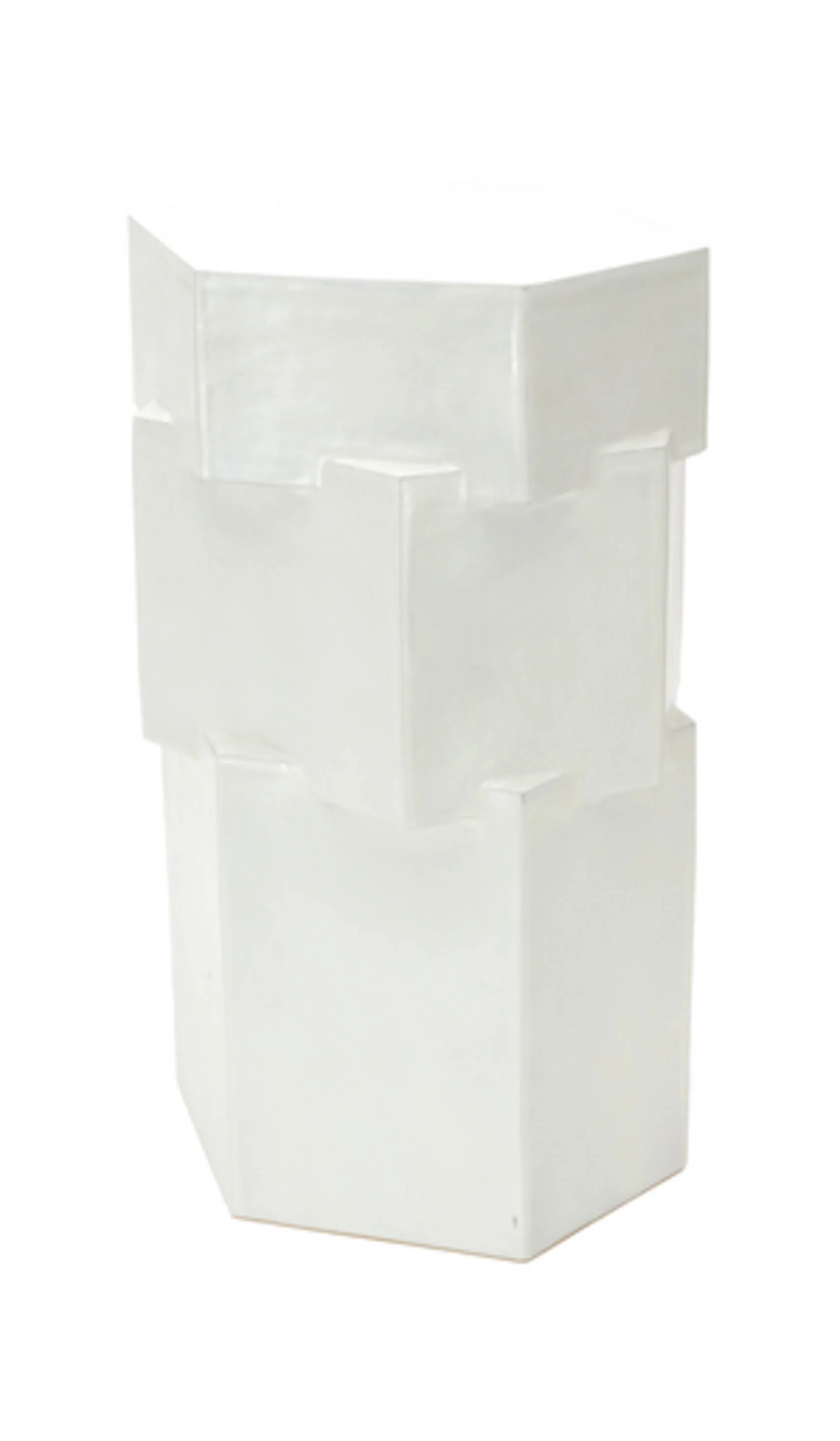 B Zippy Tall Triple Tier Hex Side Table - Image 23