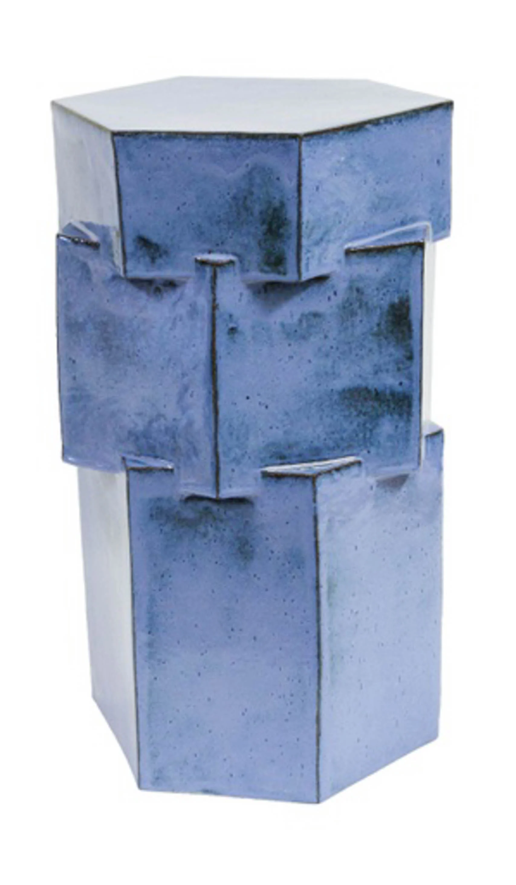 B Zippy Tall Triple Tier Hex Side Table - Image 24
