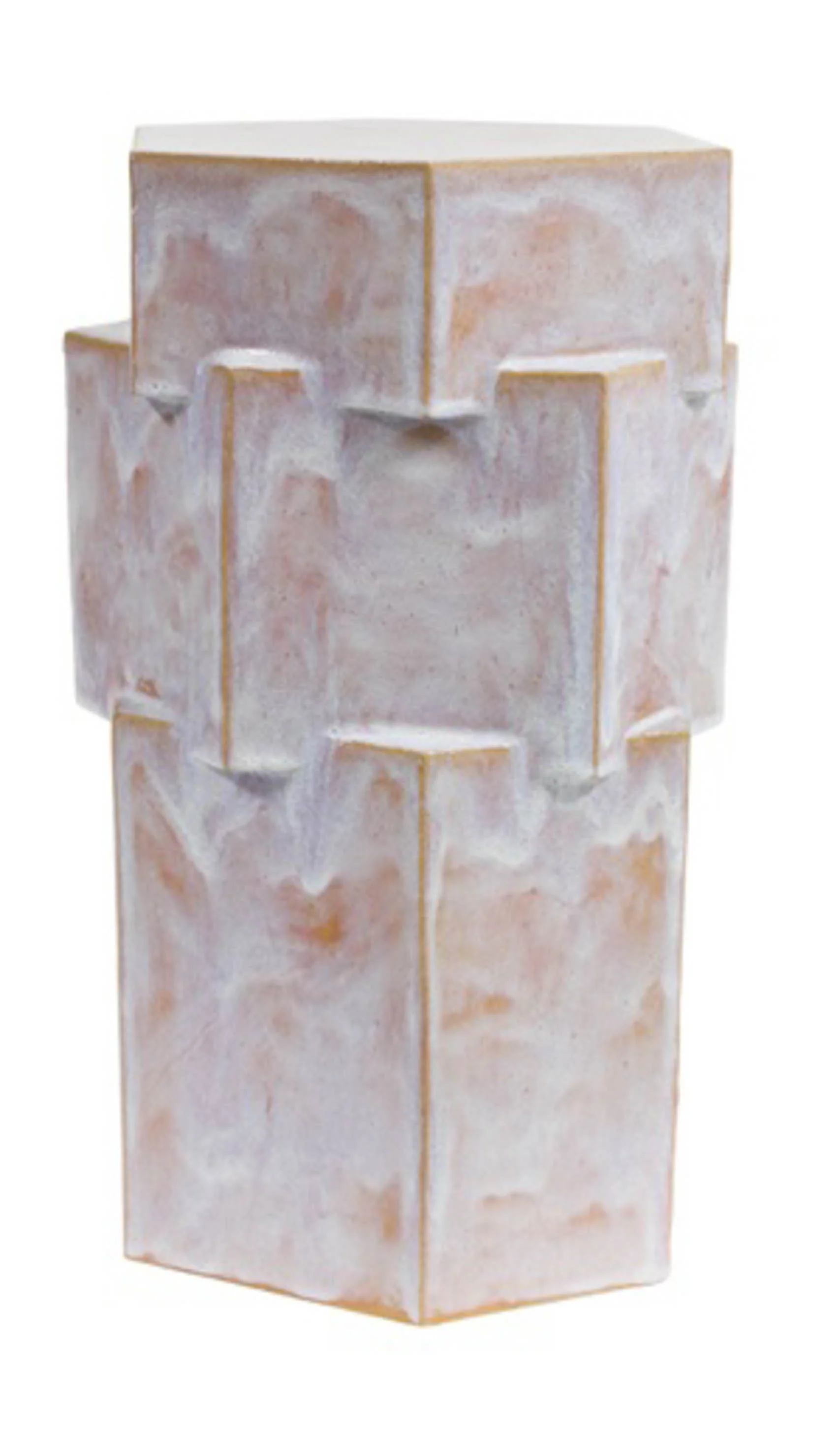 B Zippy Tall Triple Tier Hex Side Table - Image 26