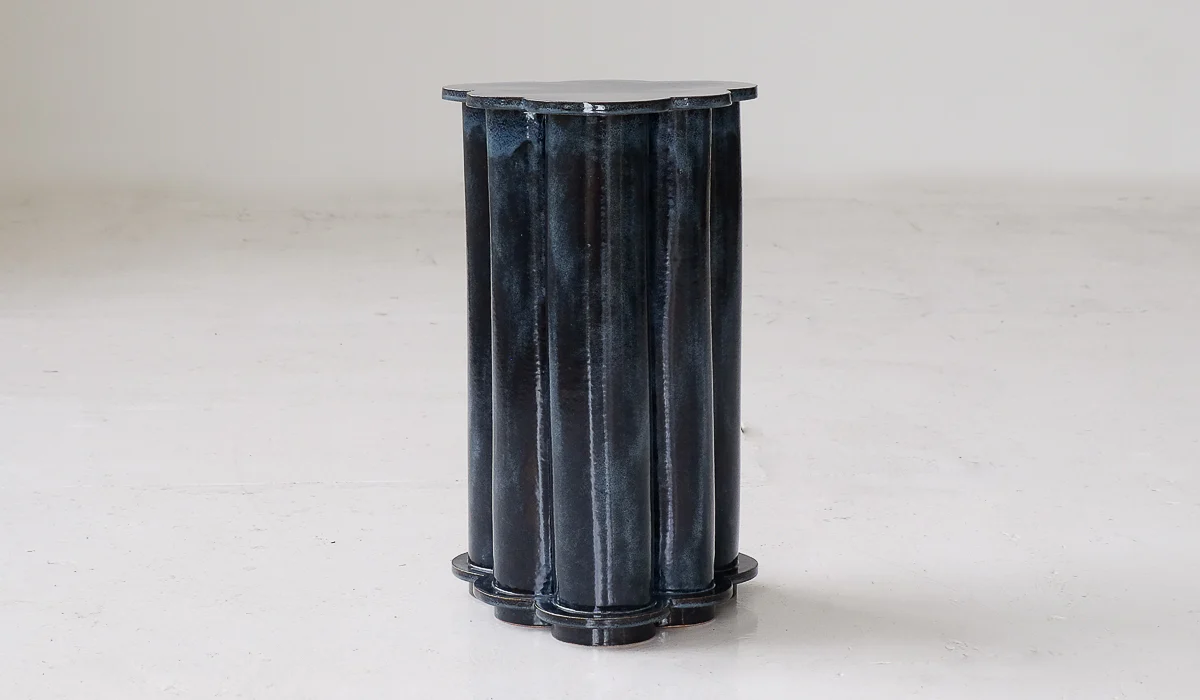 B Zippy Tall Ruffle Side Table - Image 12