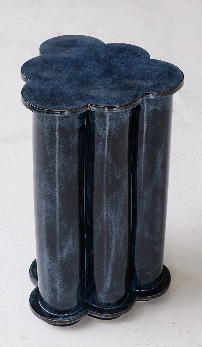 B Zippy Tall Ruffle Side Table - Image 13