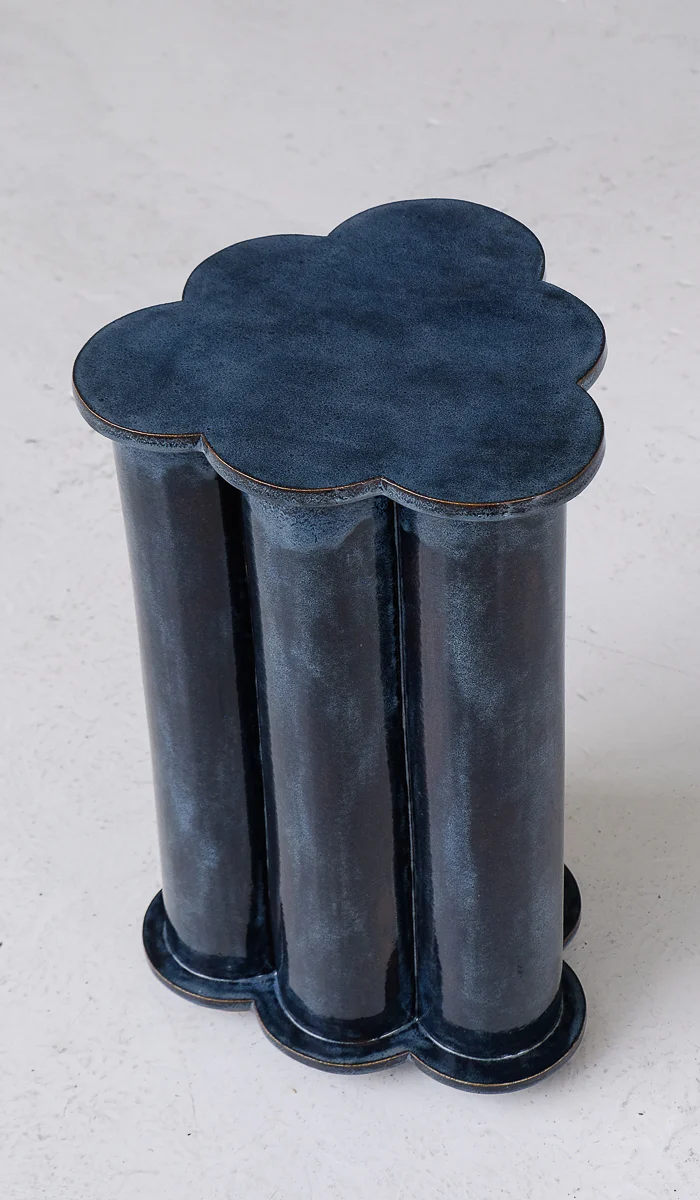 B Zippy Tall Ruffle Side Table - Image 14