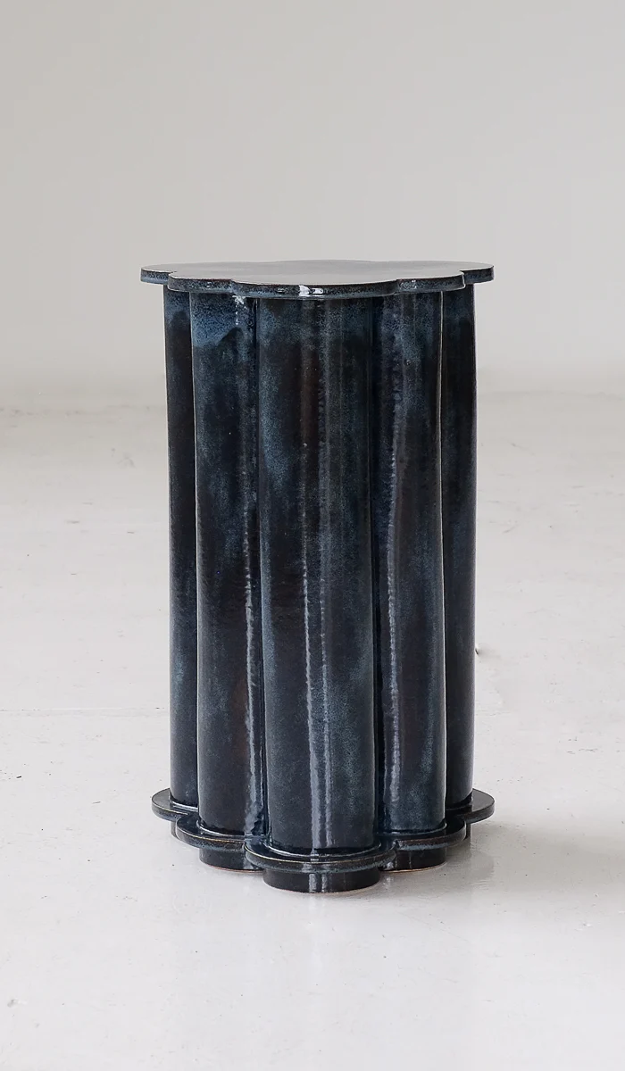 B Zippy Tall Ruffle Side Table - Image 16