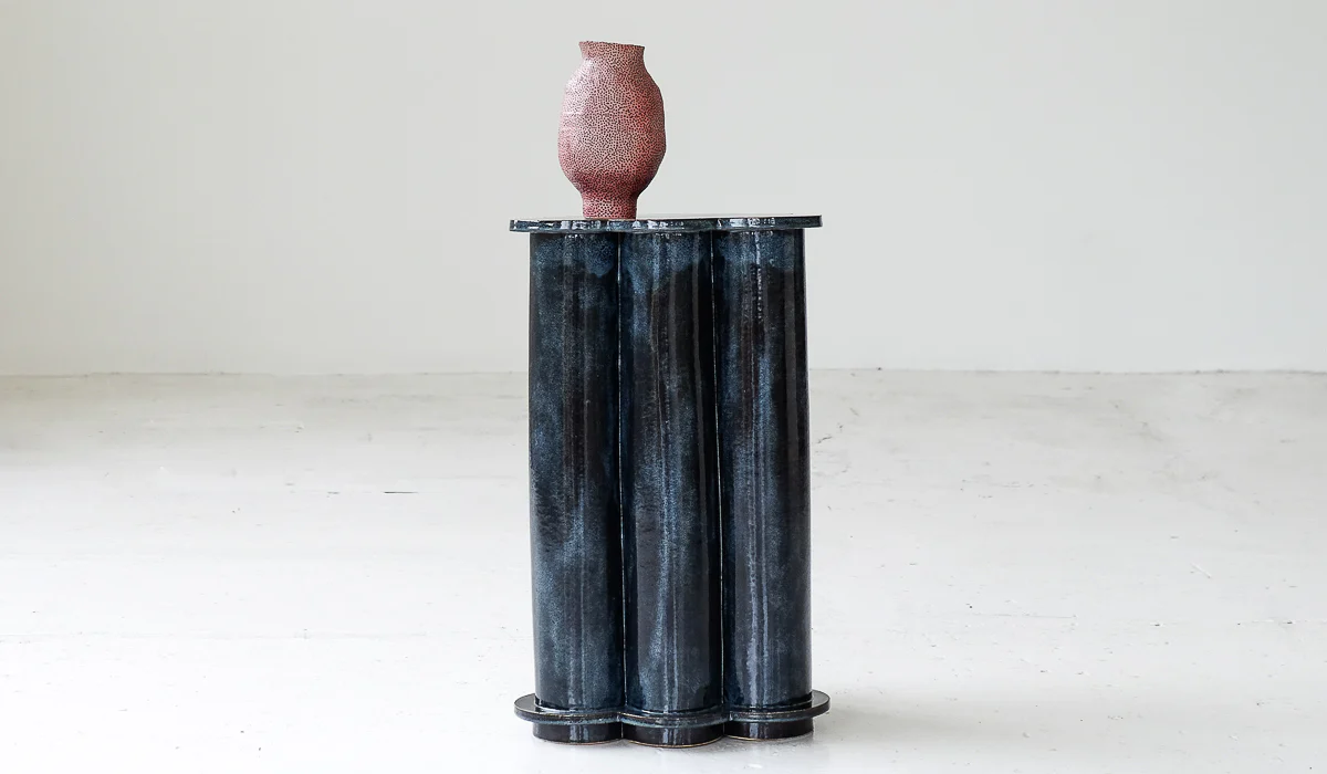 B Zippy Tall Ruffle Side Table - Image 18