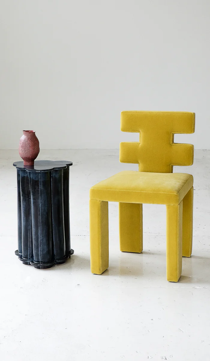 B Zippy Tall Ruffle Side Table - Image 19