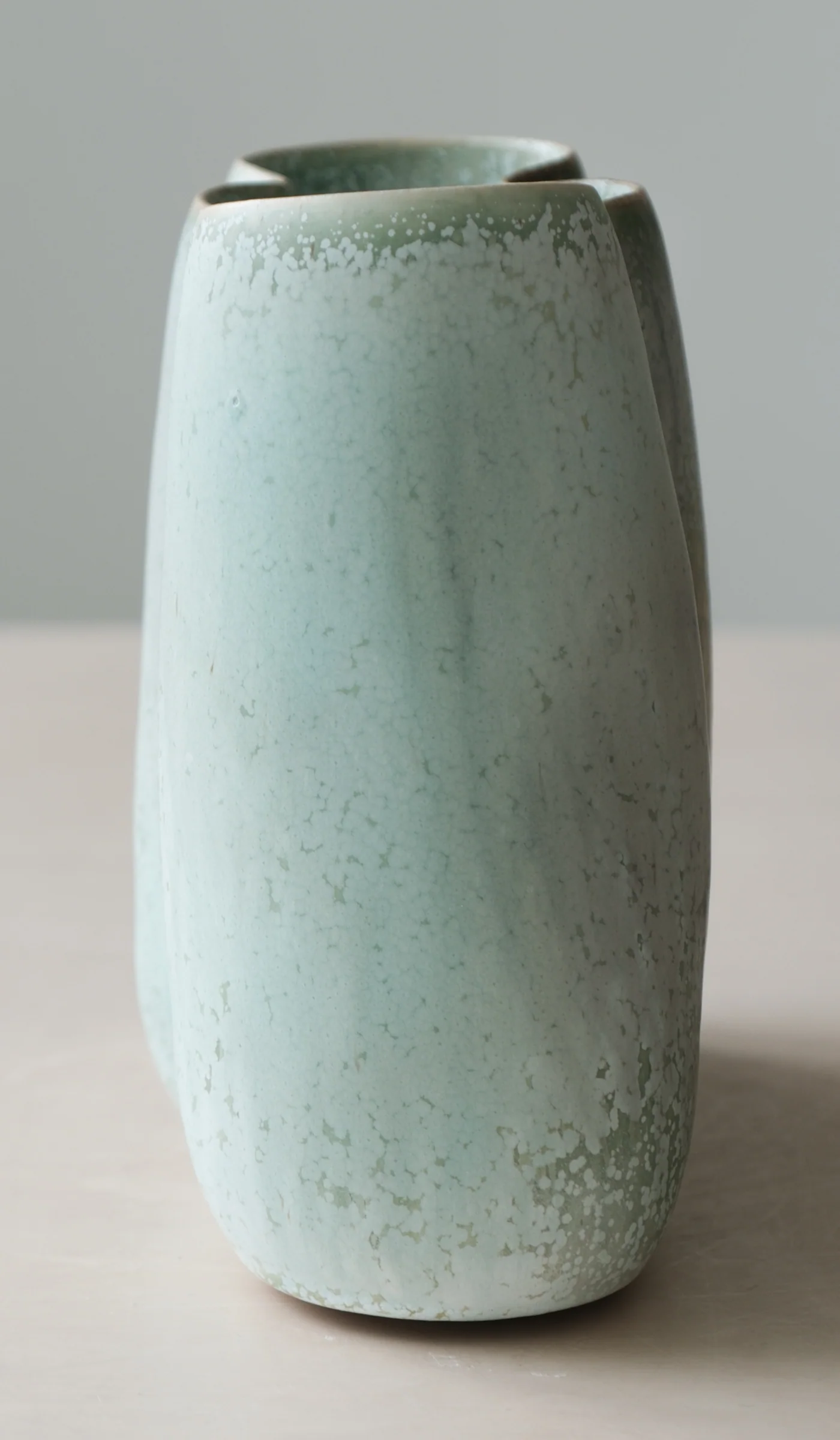 Clair Catillaz Long Copper Crystal Pinch Vessel - Image 10