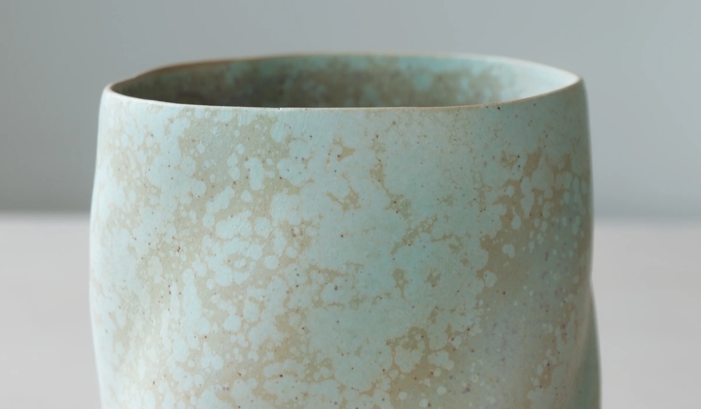 Clair Catillaz Matte Copper Crystal Twist Vessel - Image 4
