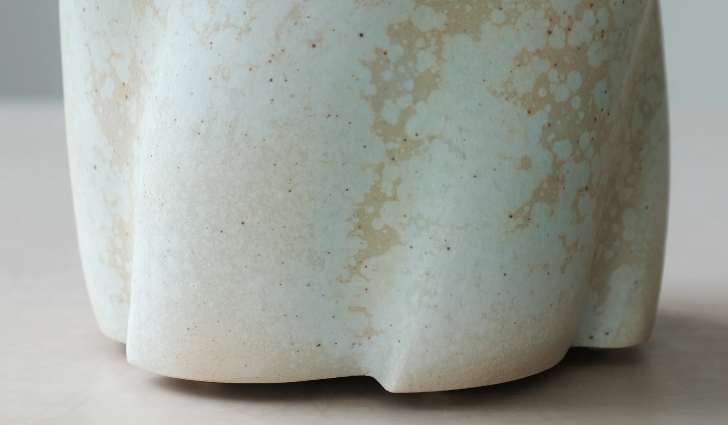 Clair Catillaz Matte Copper Crystal Twist Vessel - Image 7