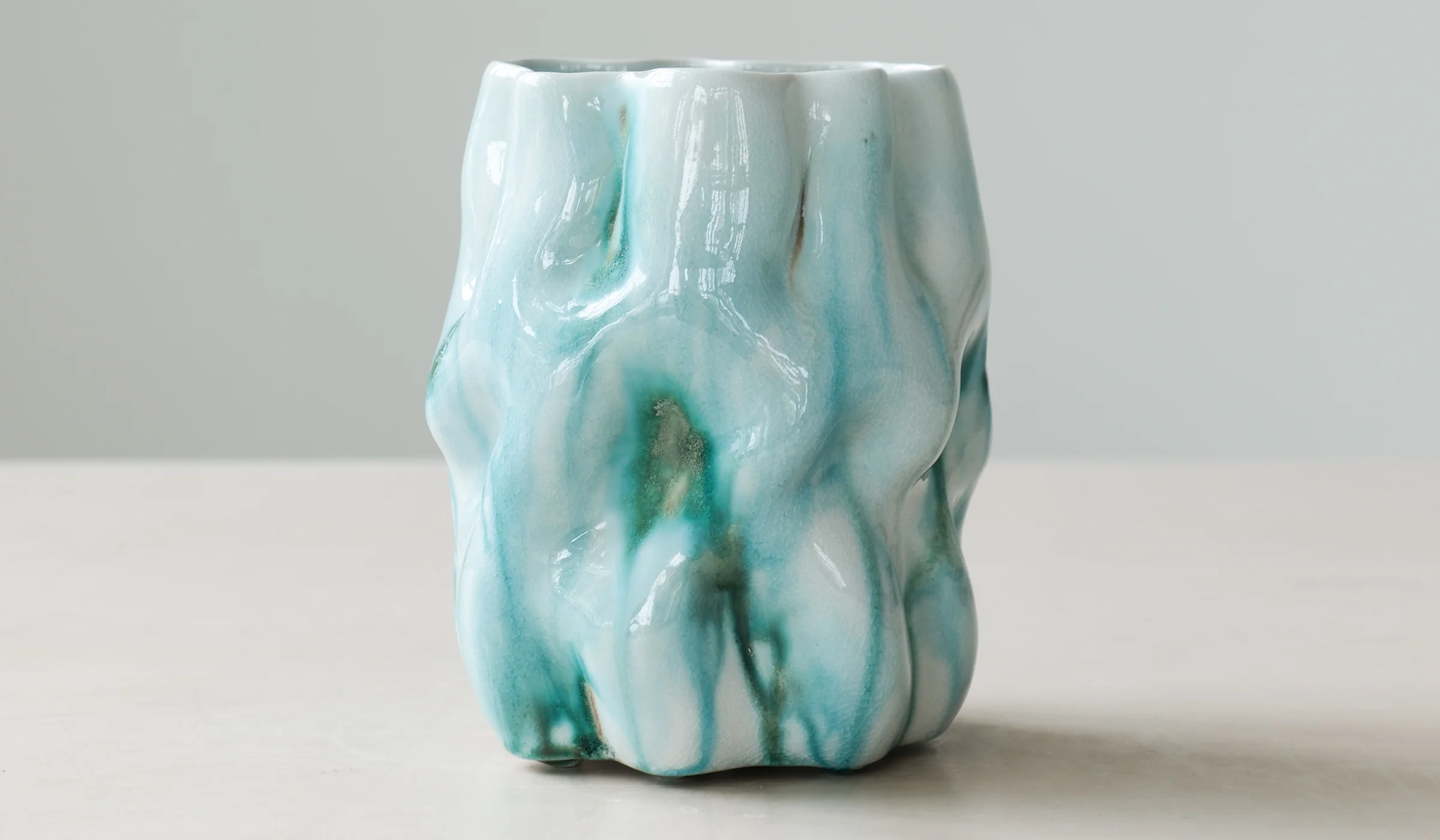 Clair Catillaz Saturated Copper Vessel - Image 7