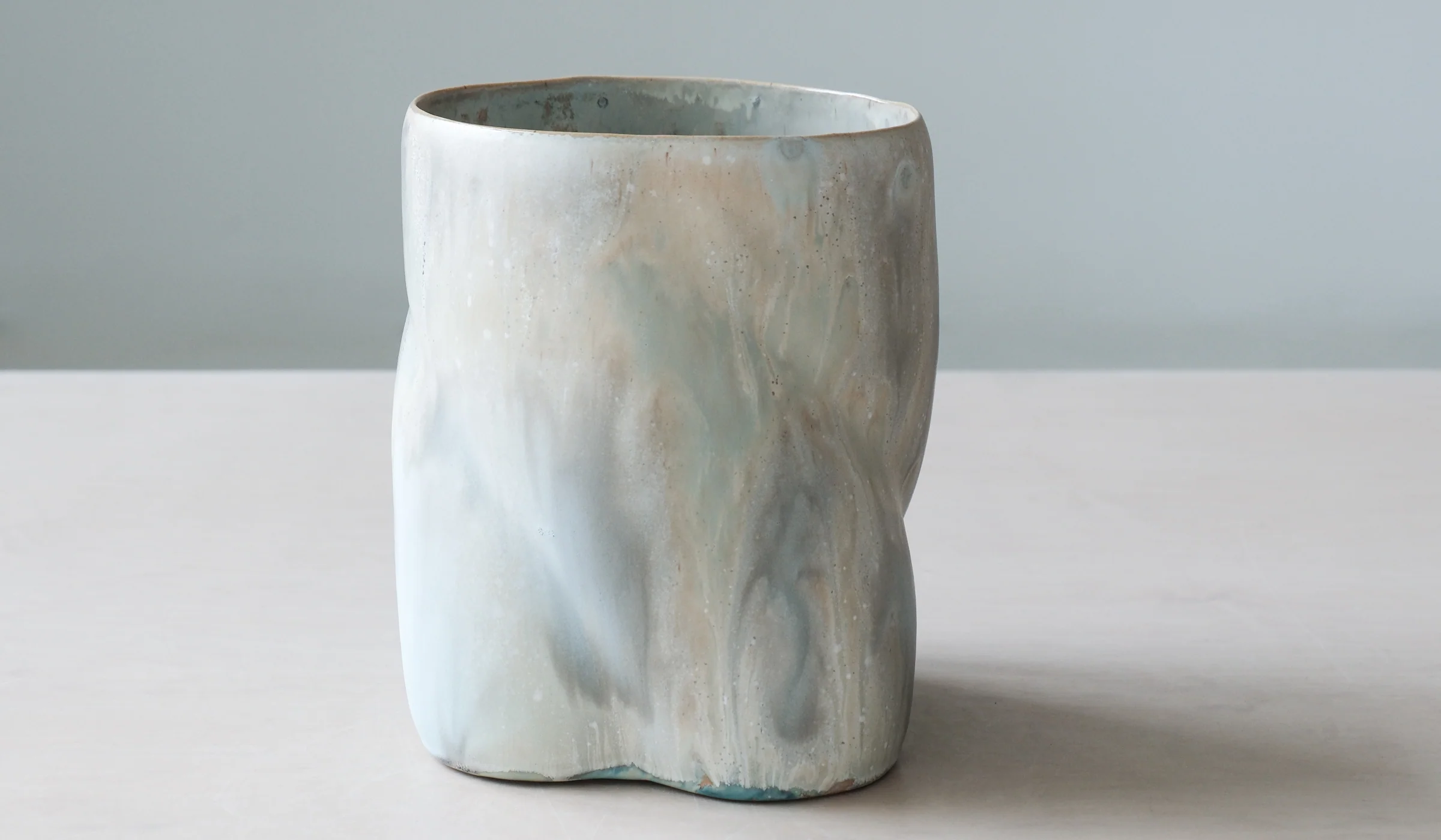Clair Catillaz Soft Sunset Twist Vessel - Image 2