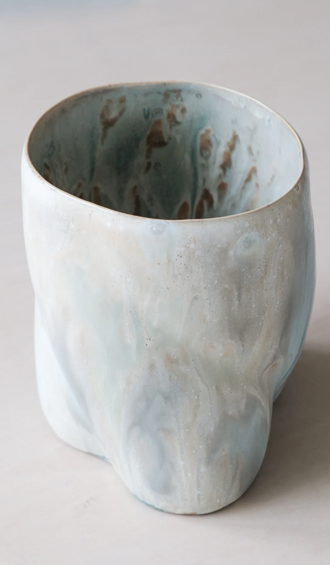 Clair Catillaz Soft Sunset Twist Vessel - Image 3