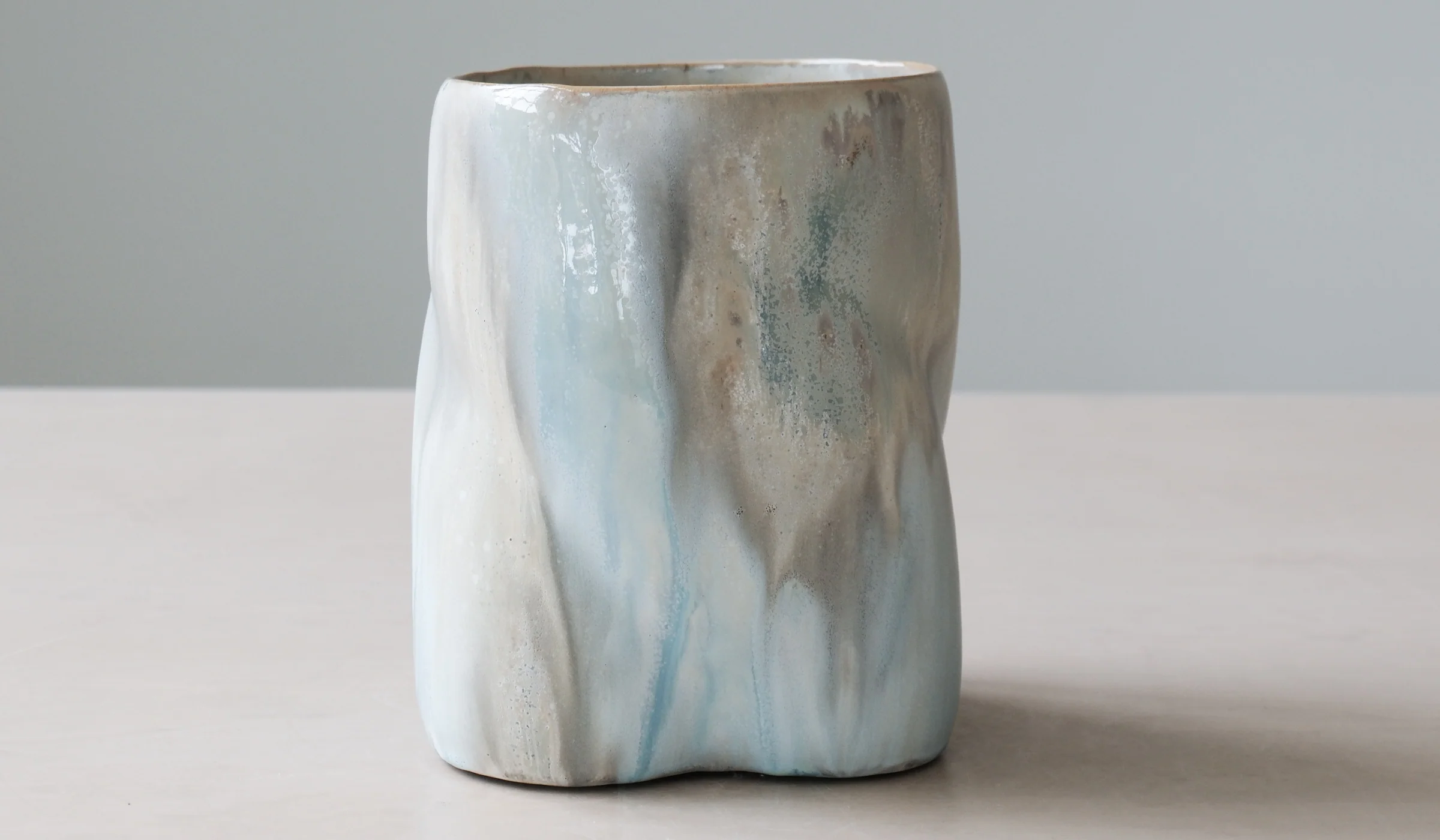 Clair Catillaz Soft Sunset Twist Vessel - Image 4