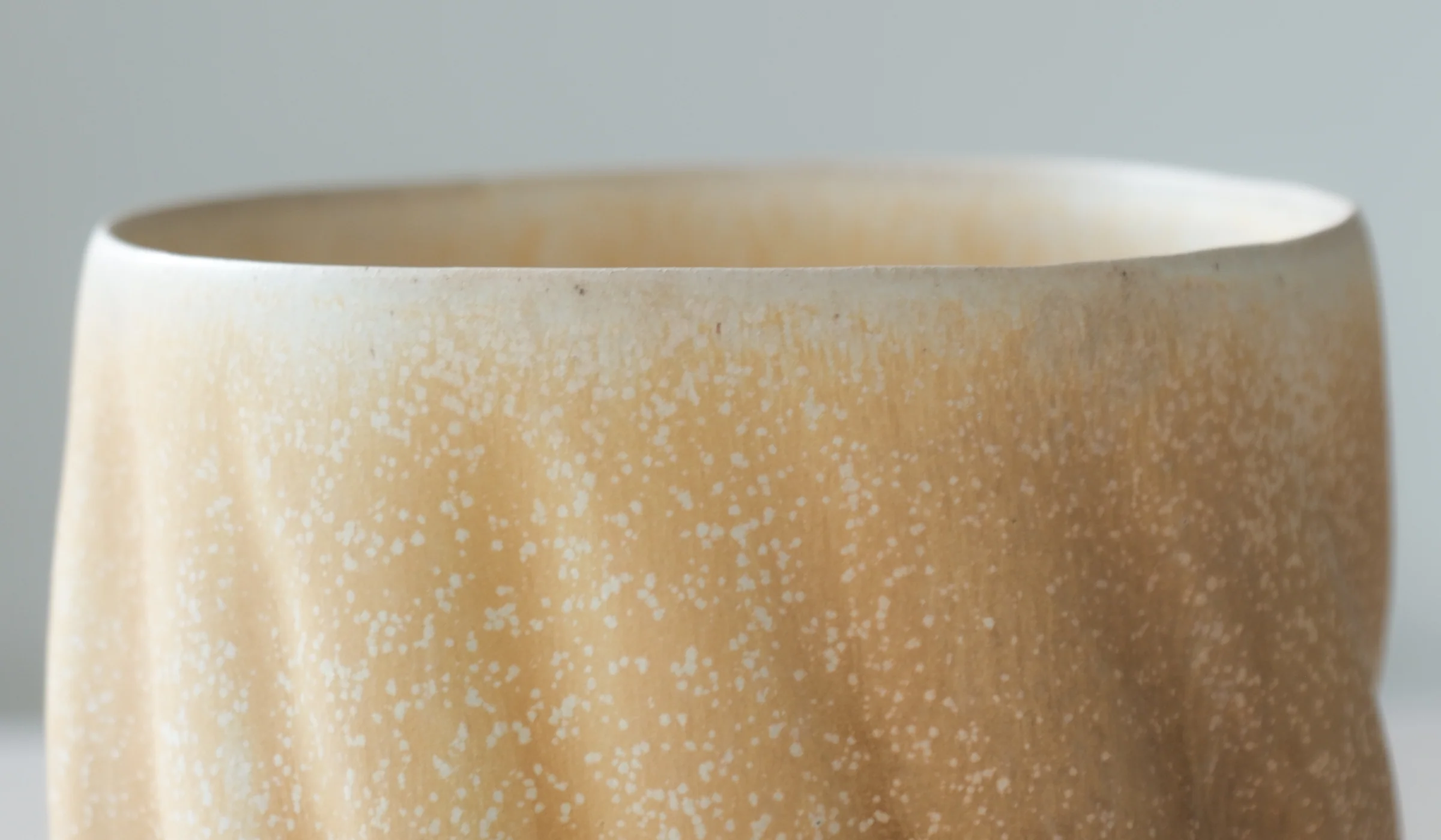 Clair Catillaz Strong Yellow Twist Vessel - Image 11