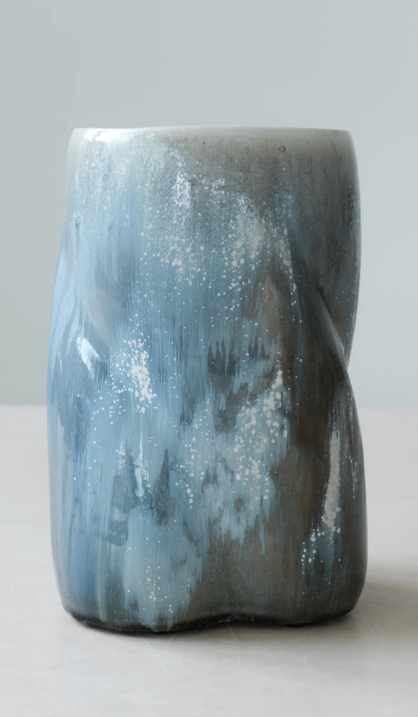 Clair Catillaz Tri Twist Blue Ash Vessel - Image 5