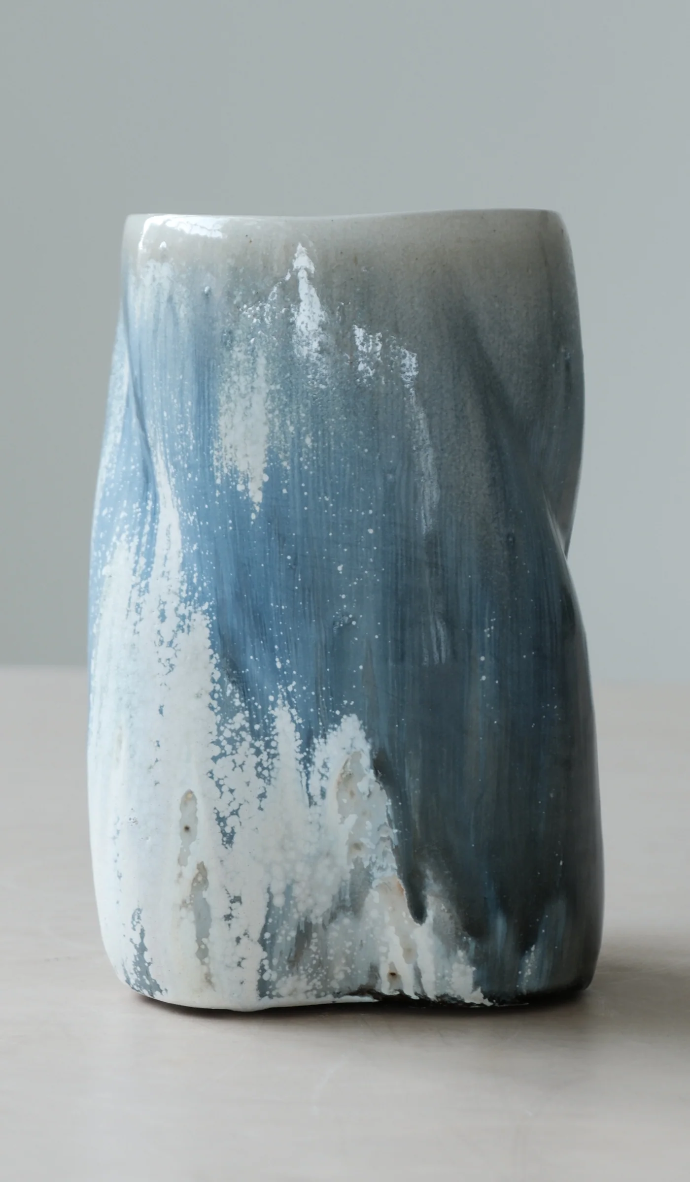 Clair Catillaz Tri Twist Blue Ash Vessel - Image 9
