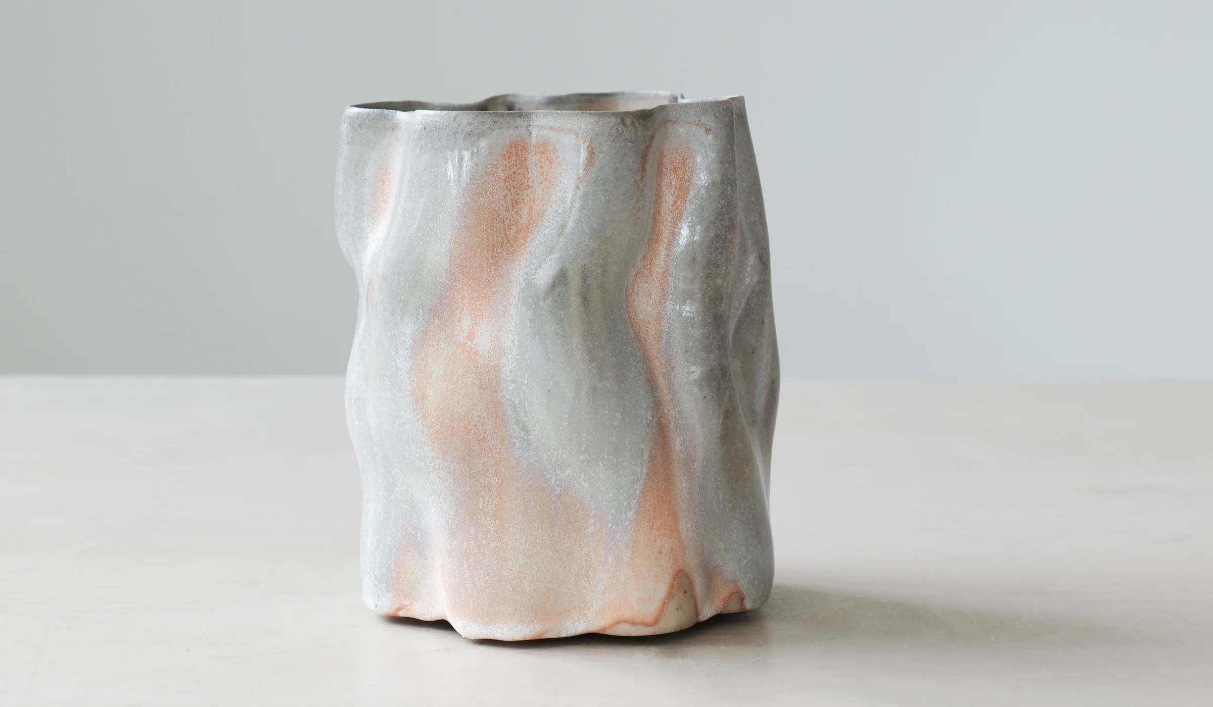 Clair Catillaz Wavy Sugar Skin Vessel - Image 2