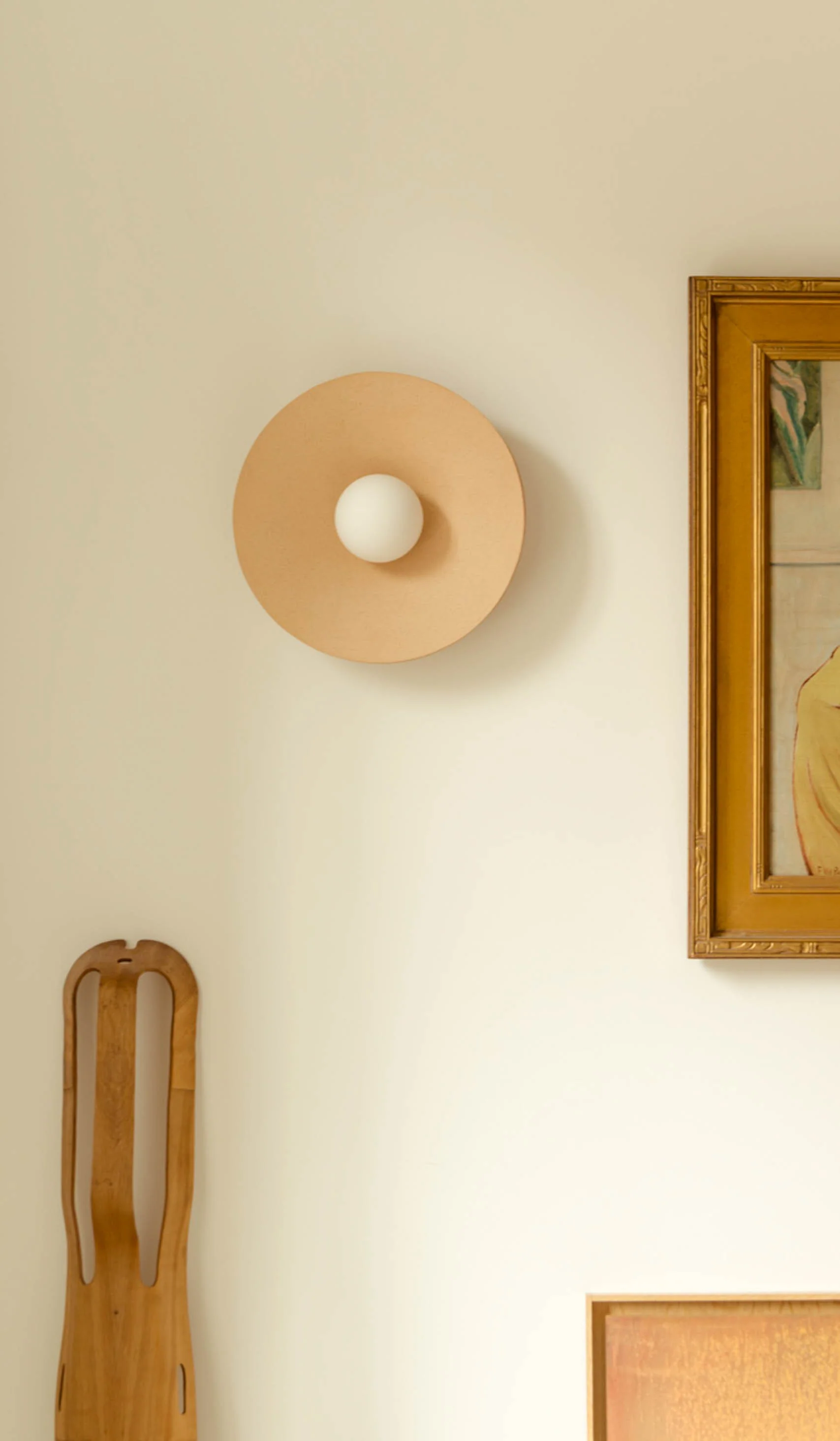 In Common With Ceramic Shade Orb Surface Mount