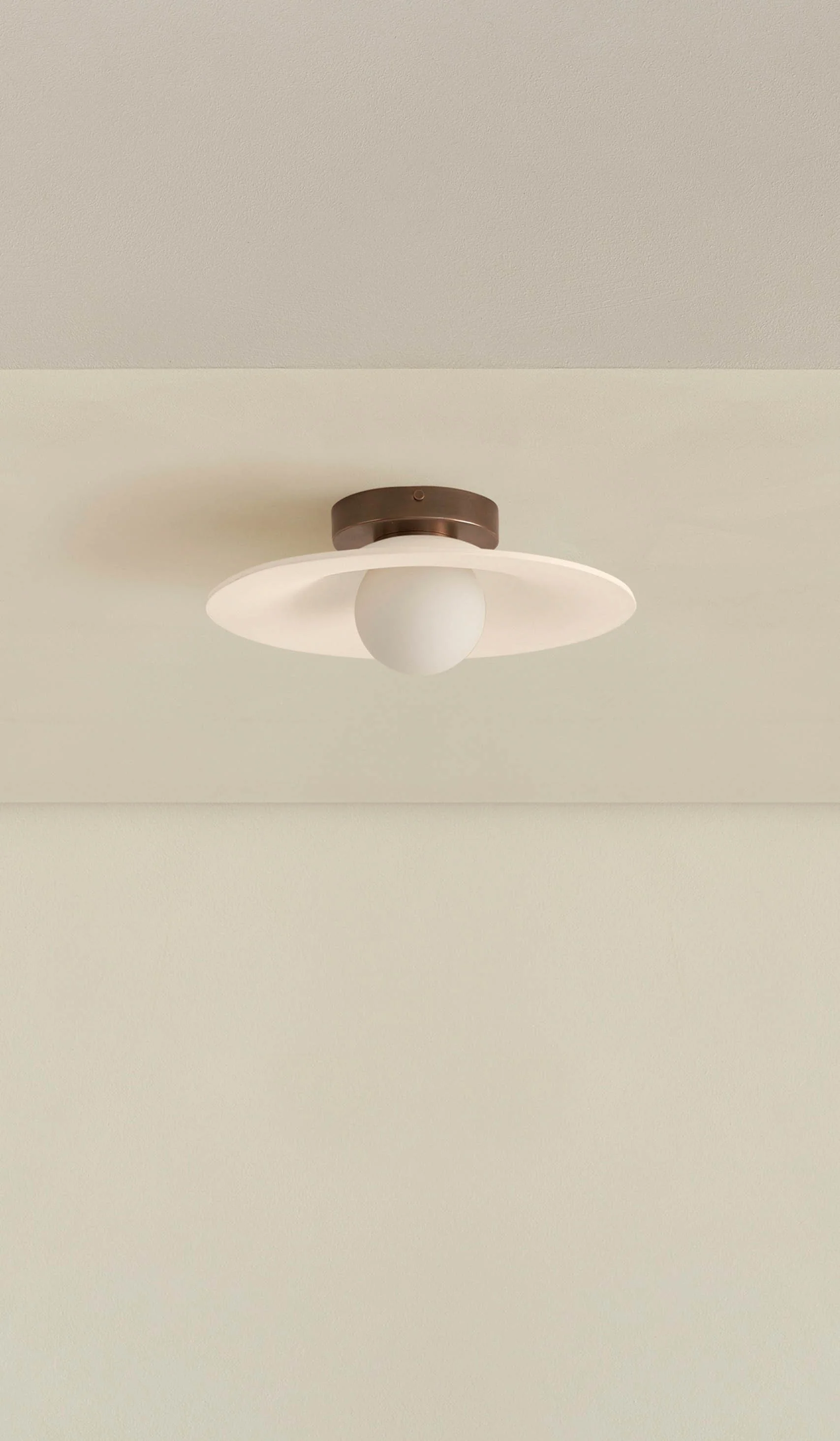 In Common With Ceramic Shade Orb Surface Mount - Image 6