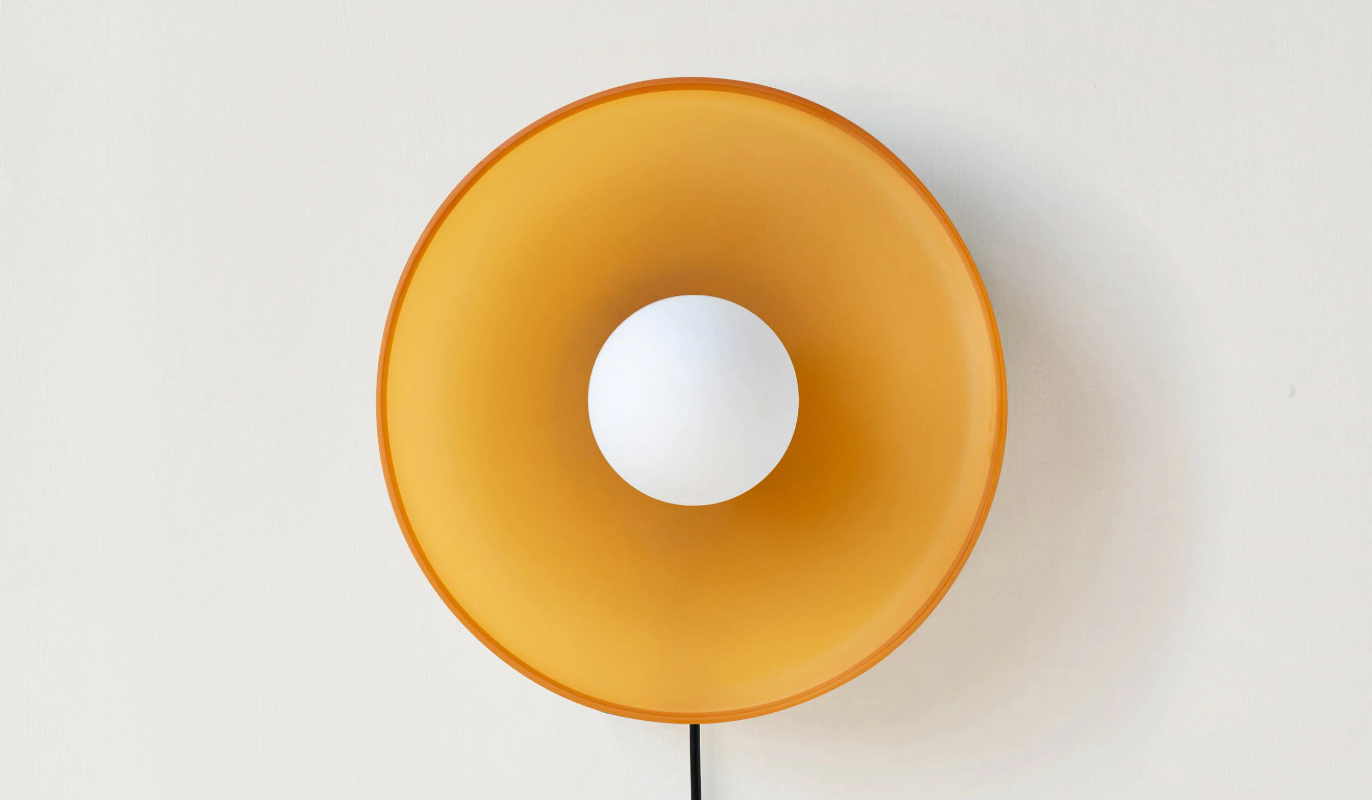 In Common With Sandblasted Amber Glass Disc Surface Mount - Image 23