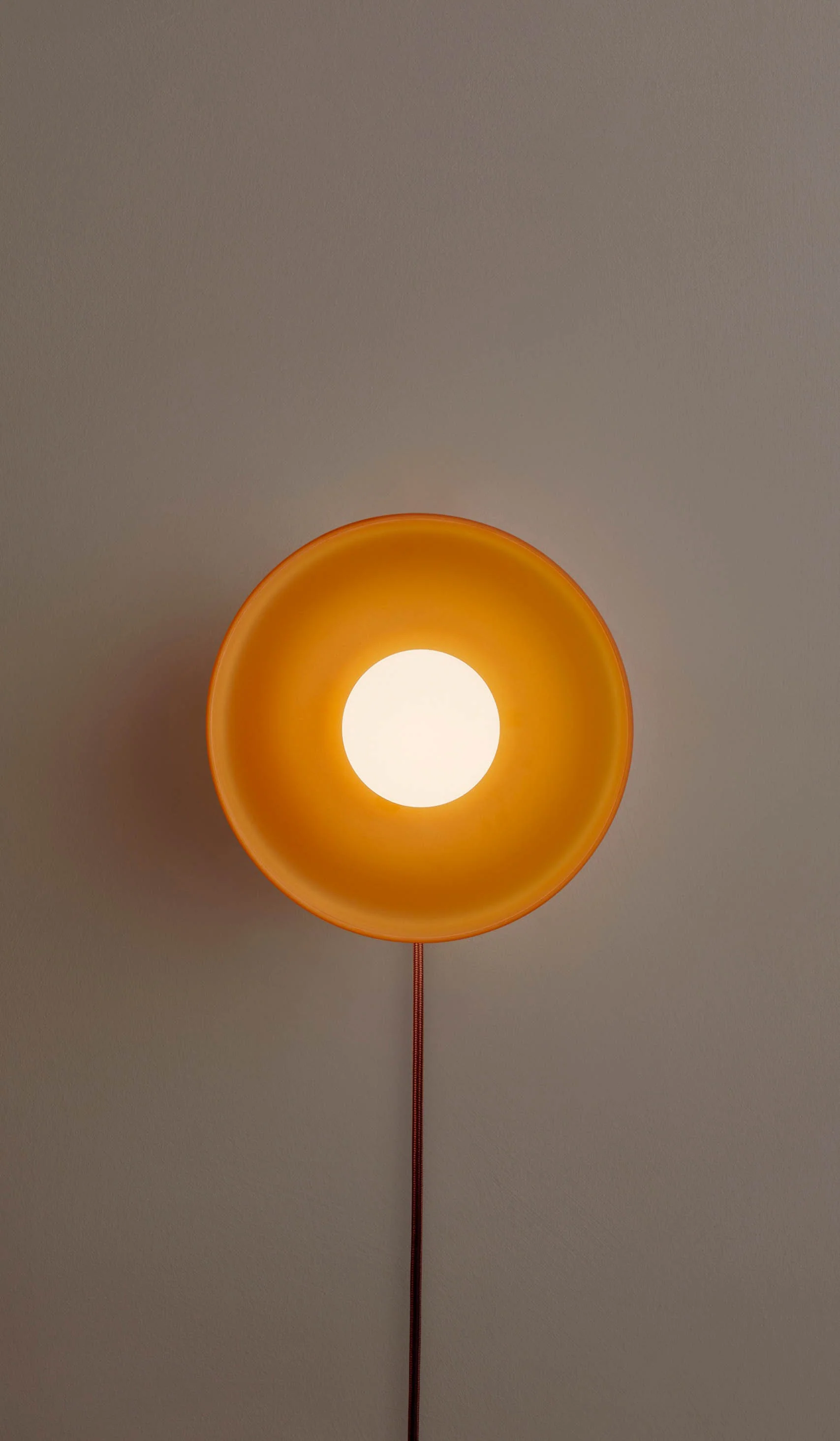 In Common With Sandblasted Amber Glass Disc Surface Mount - Image 31