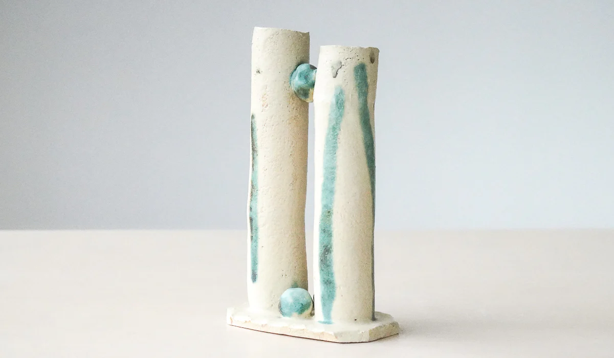 Jordan McDonald Double Stem Vase No. 11 - Image 2