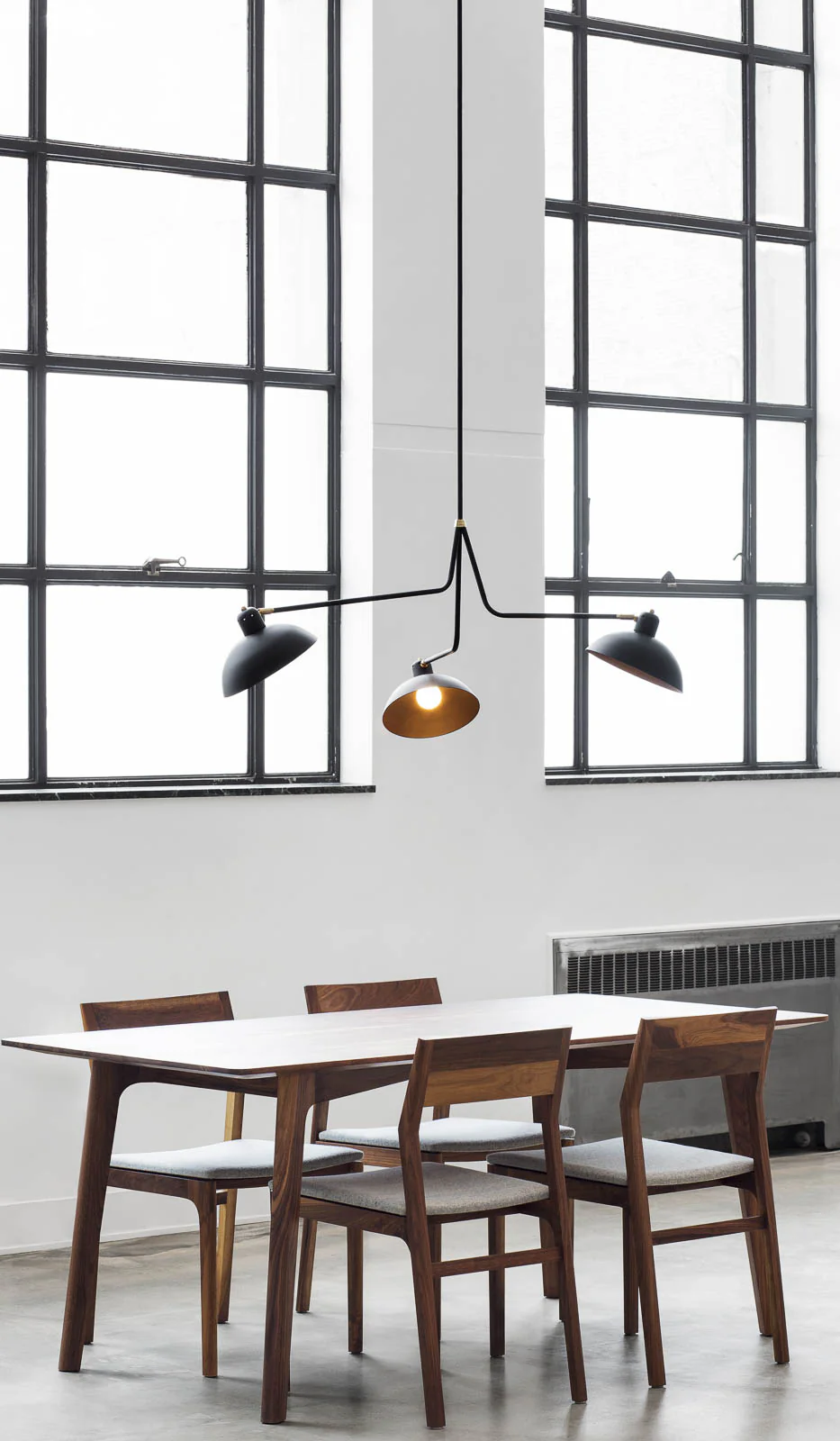 Lambert & Fils Waldorf 07 Suspension Triple Chandelier