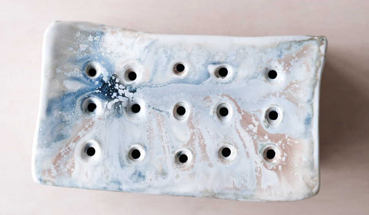 Mondays Soda Fired Brick Vase - Image 4