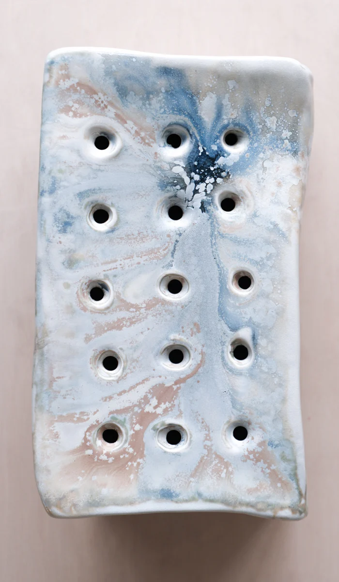 Mondays Soda Fired Brick Vase - Image 9