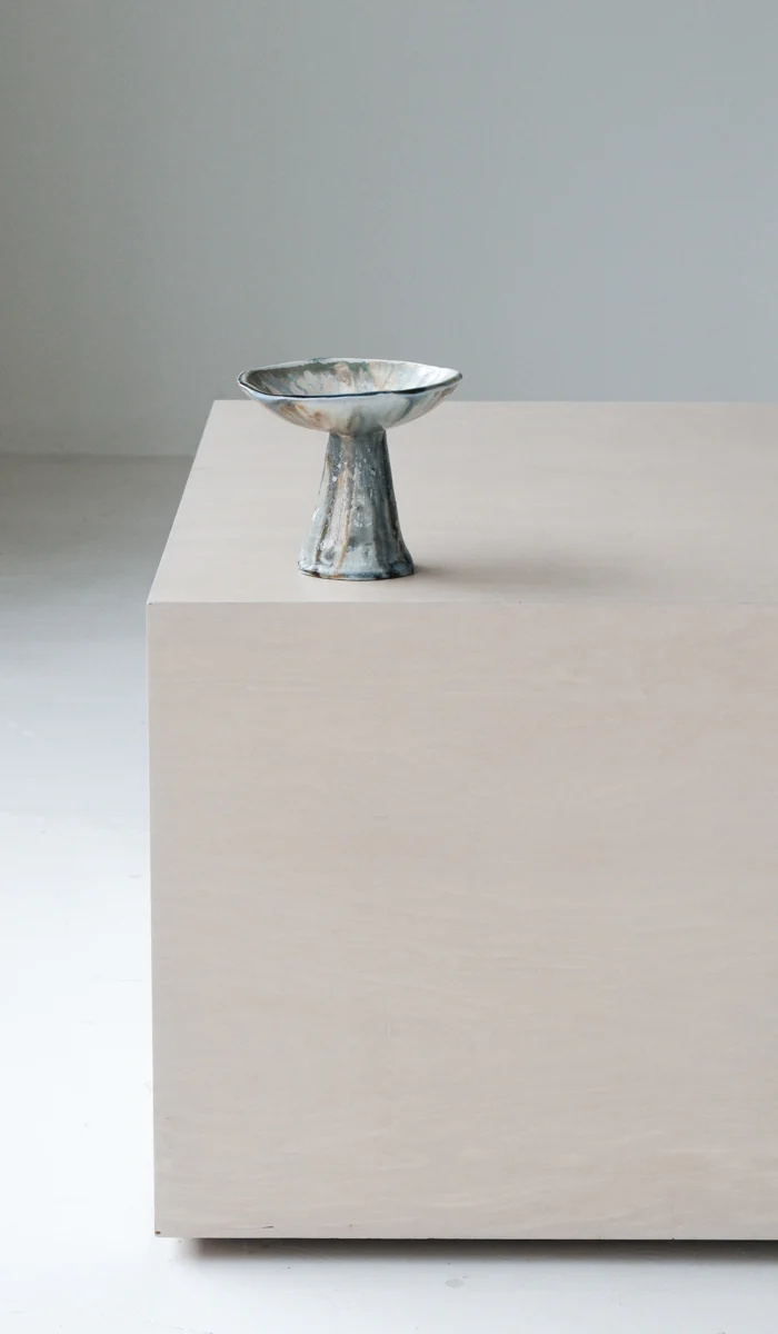 Mondays Soda Fired Pedestal No. 2