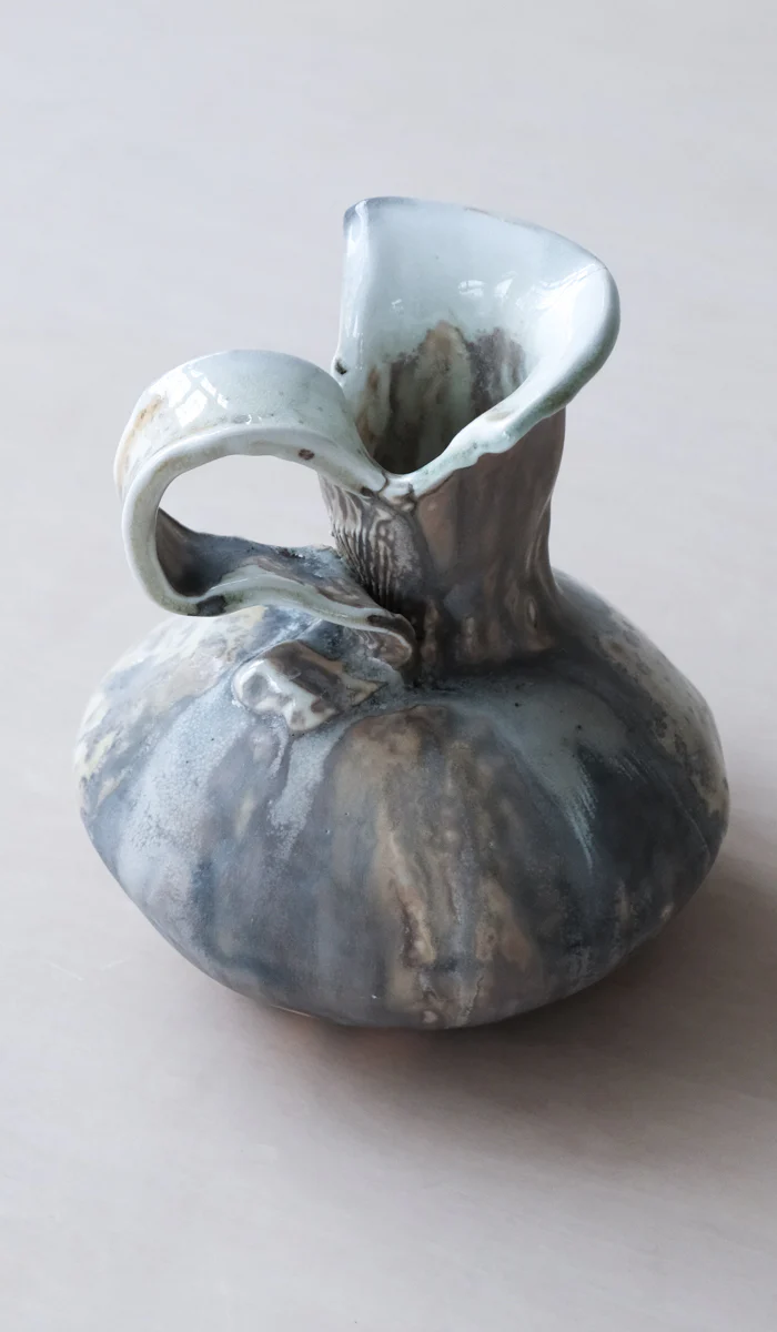 Mondays Soda Fired Pitcher Vase - Image 14