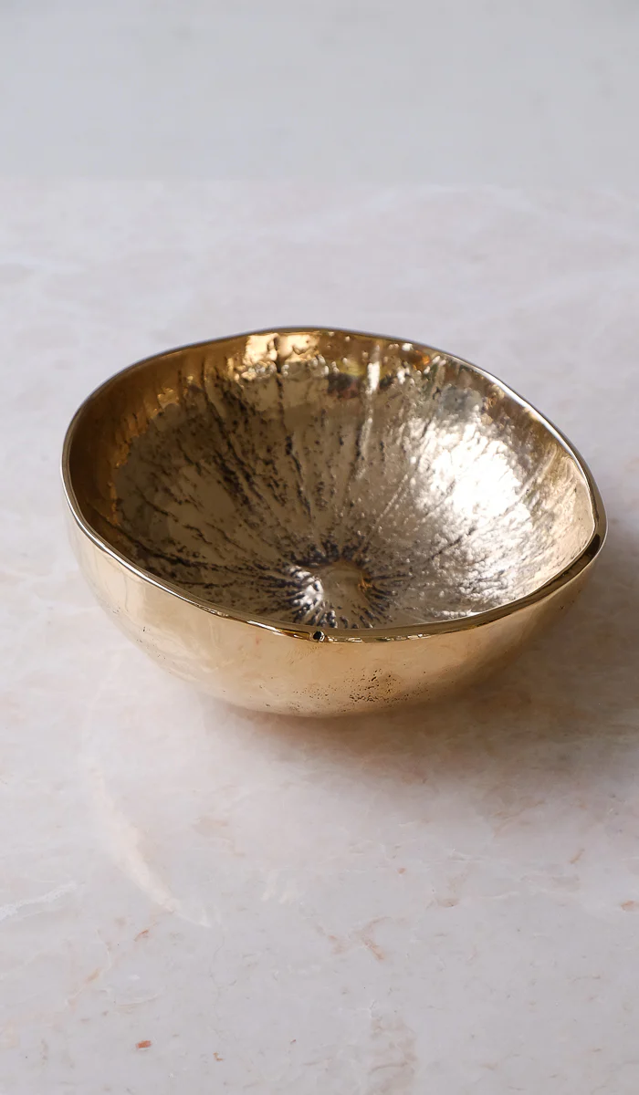 Nancy Pearce Large Cast Bronze Gourd Bowl - Image 3