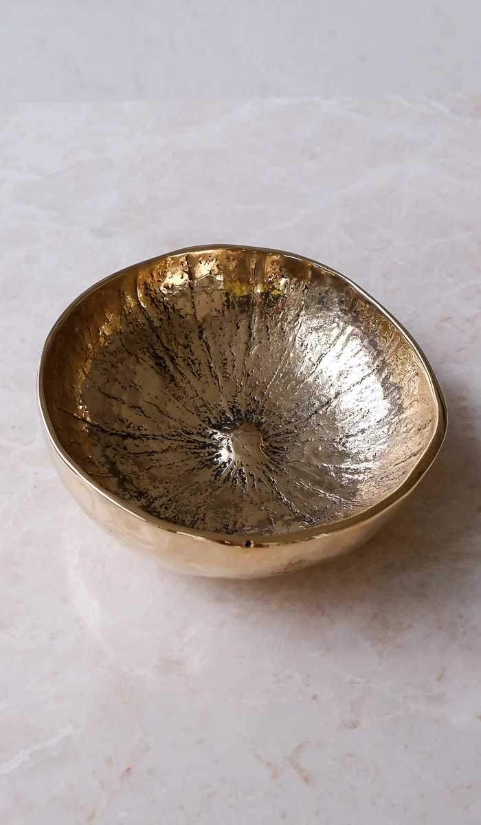 Nancy Pearce Large Cast Bronze Gourd Bowl - Image 6