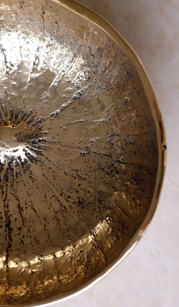 Nancy Pearce Large Cast Bronze Gourd Bowl - Image 8