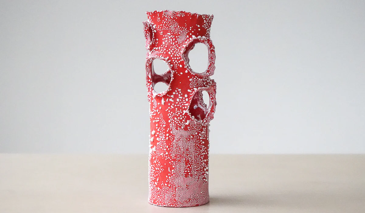 Nathalee Paolinelli Red Roosting Vessel No. 2 - Image 2
