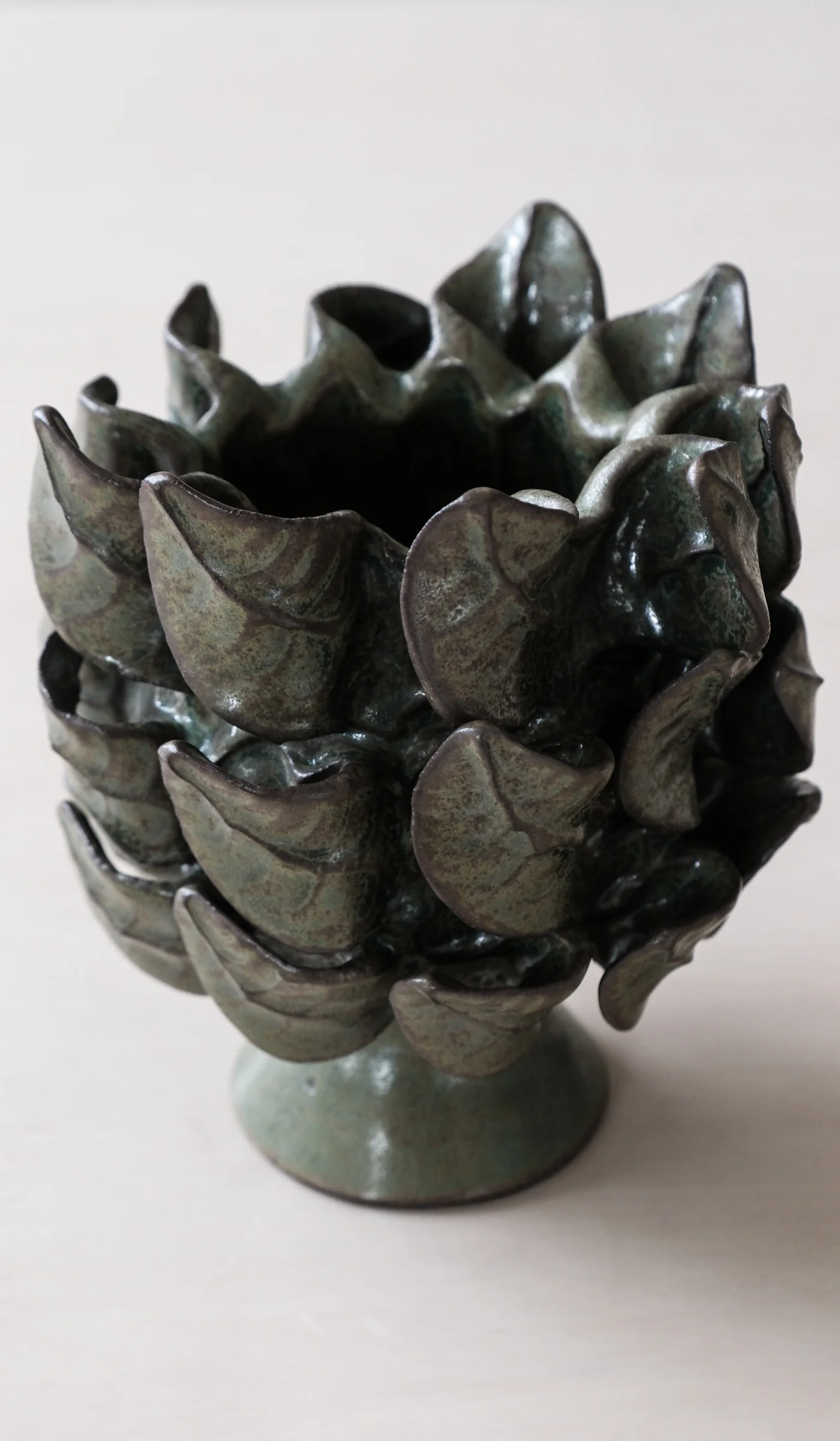Paul S. Briggs Windflower Vase No. 1 - Image 6