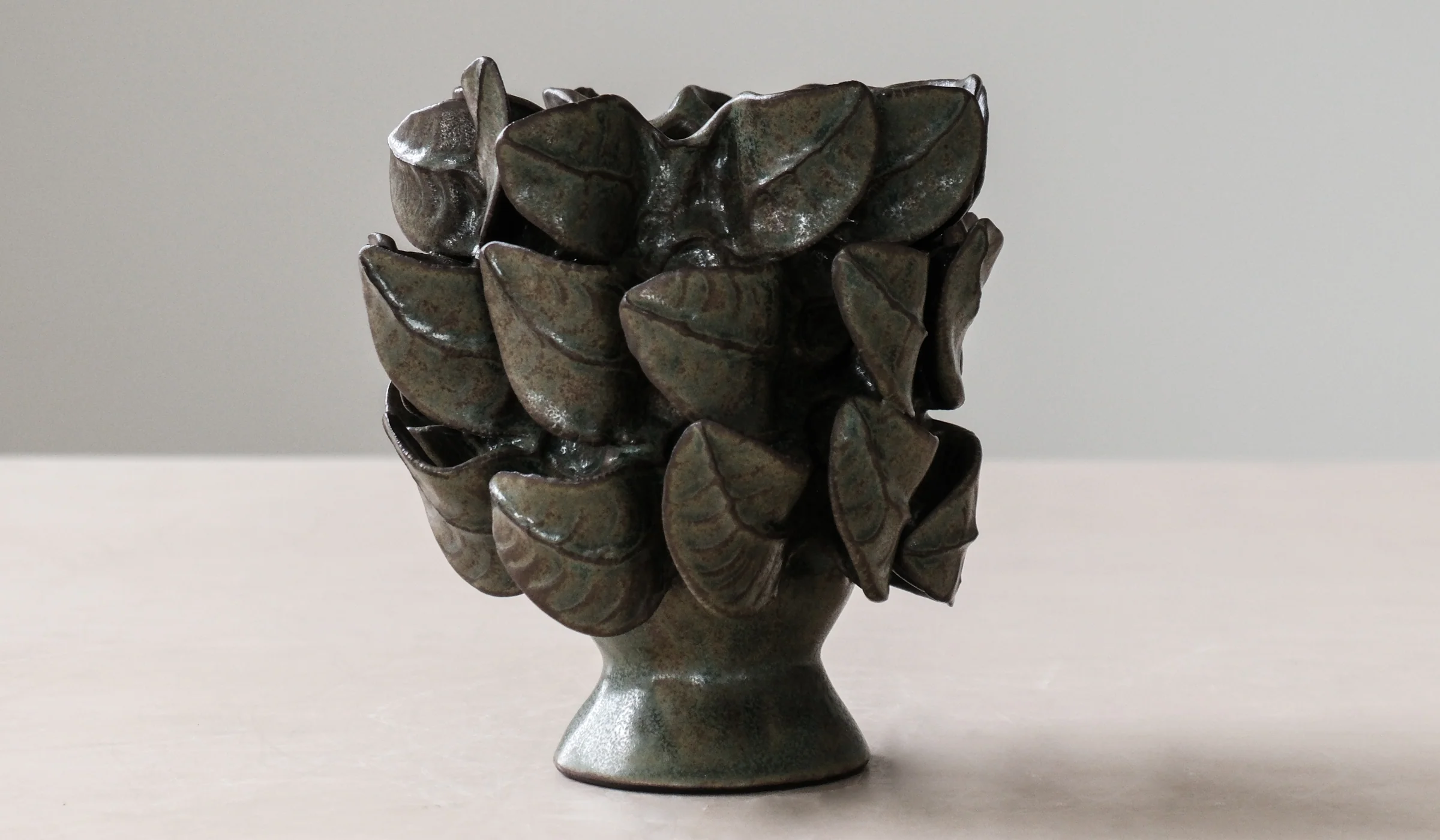 Paul S. Briggs Windflower Vase No. 5 - Image 10