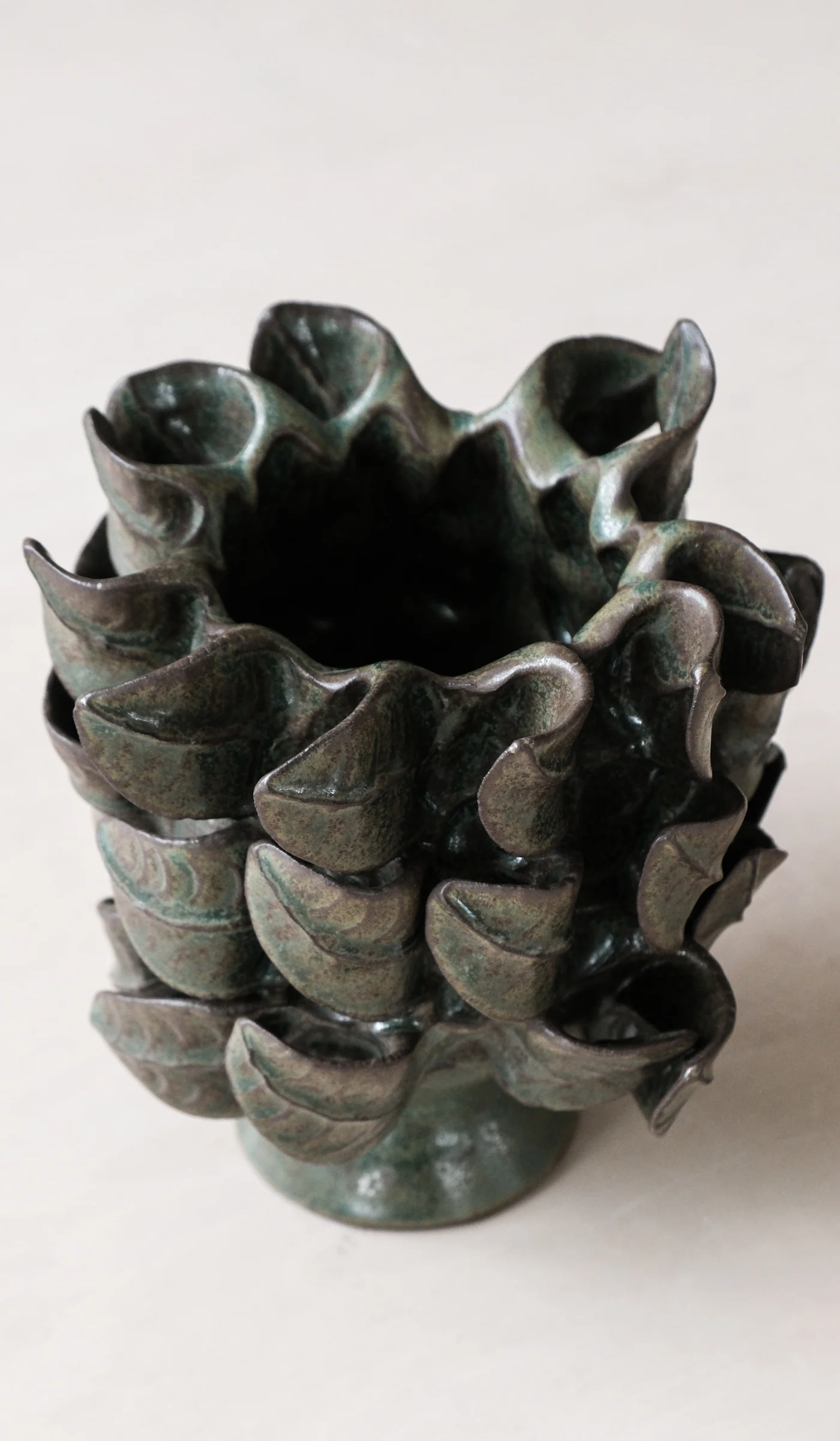 Paul S. Briggs Windflower Vase No. 5 - Image 11