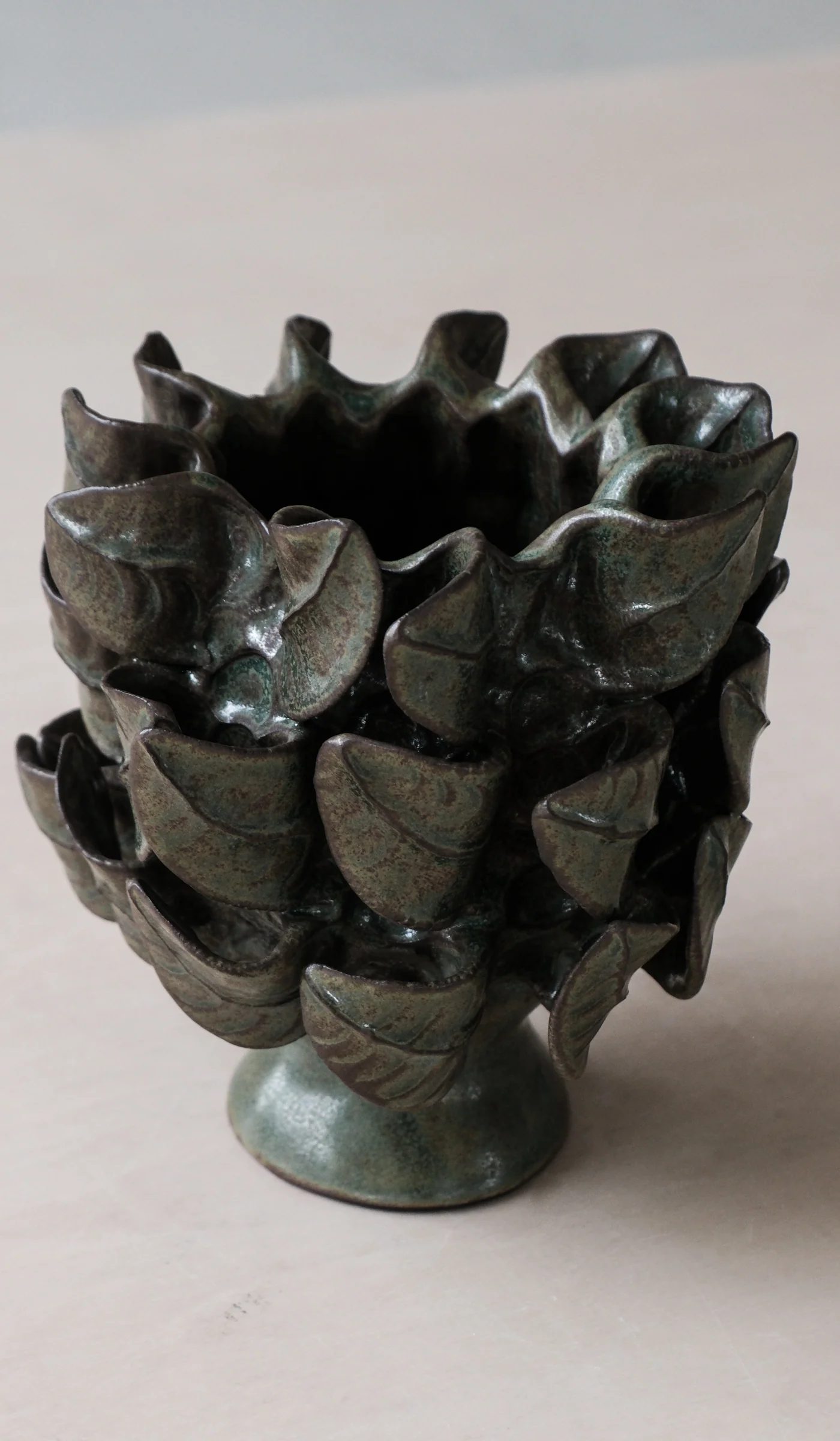 Paul S. Briggs Windflower Vase No. 5 - Image 3
