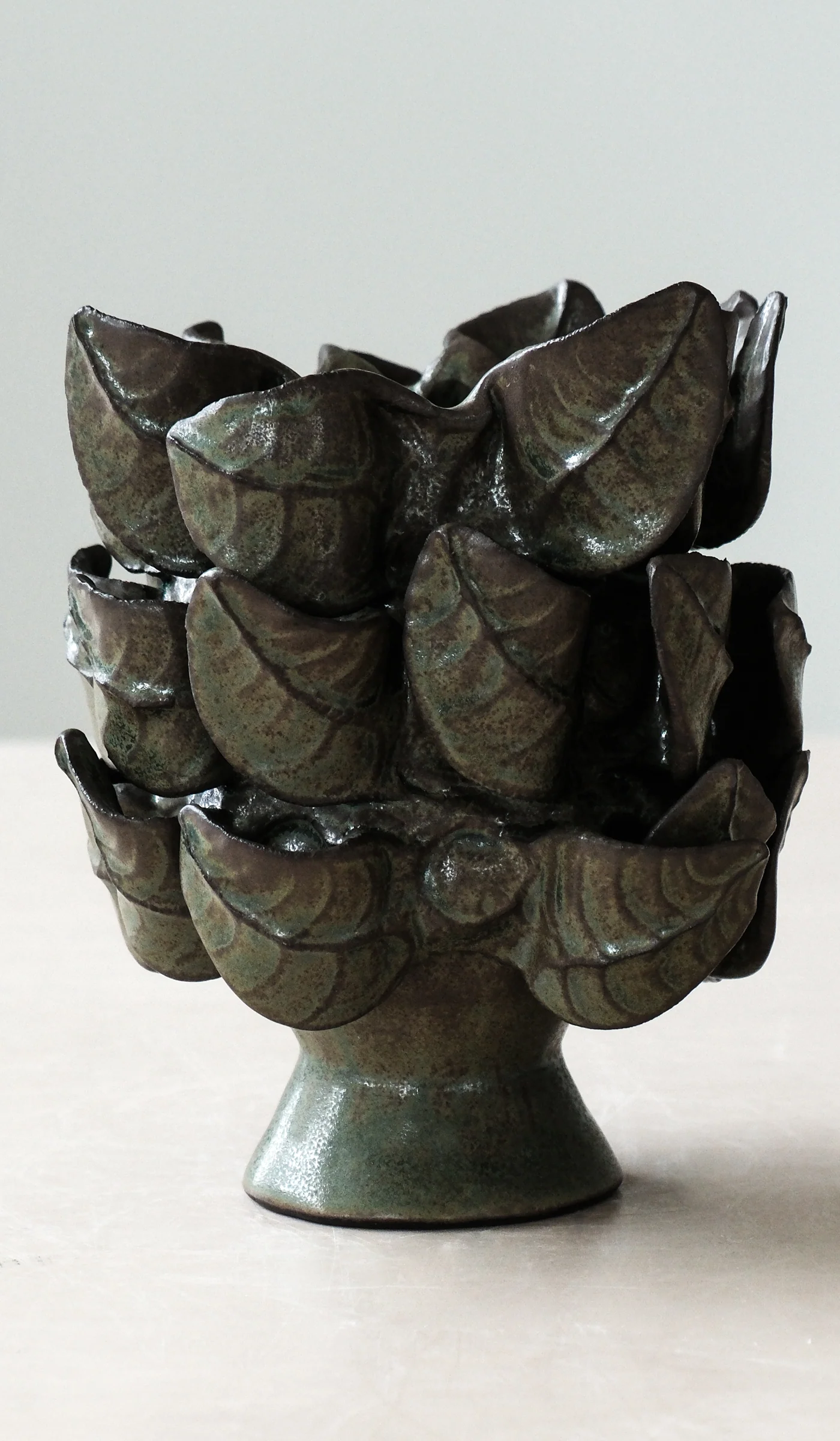 Paul S. Briggs Windflower Vase No. 7 - Image 3