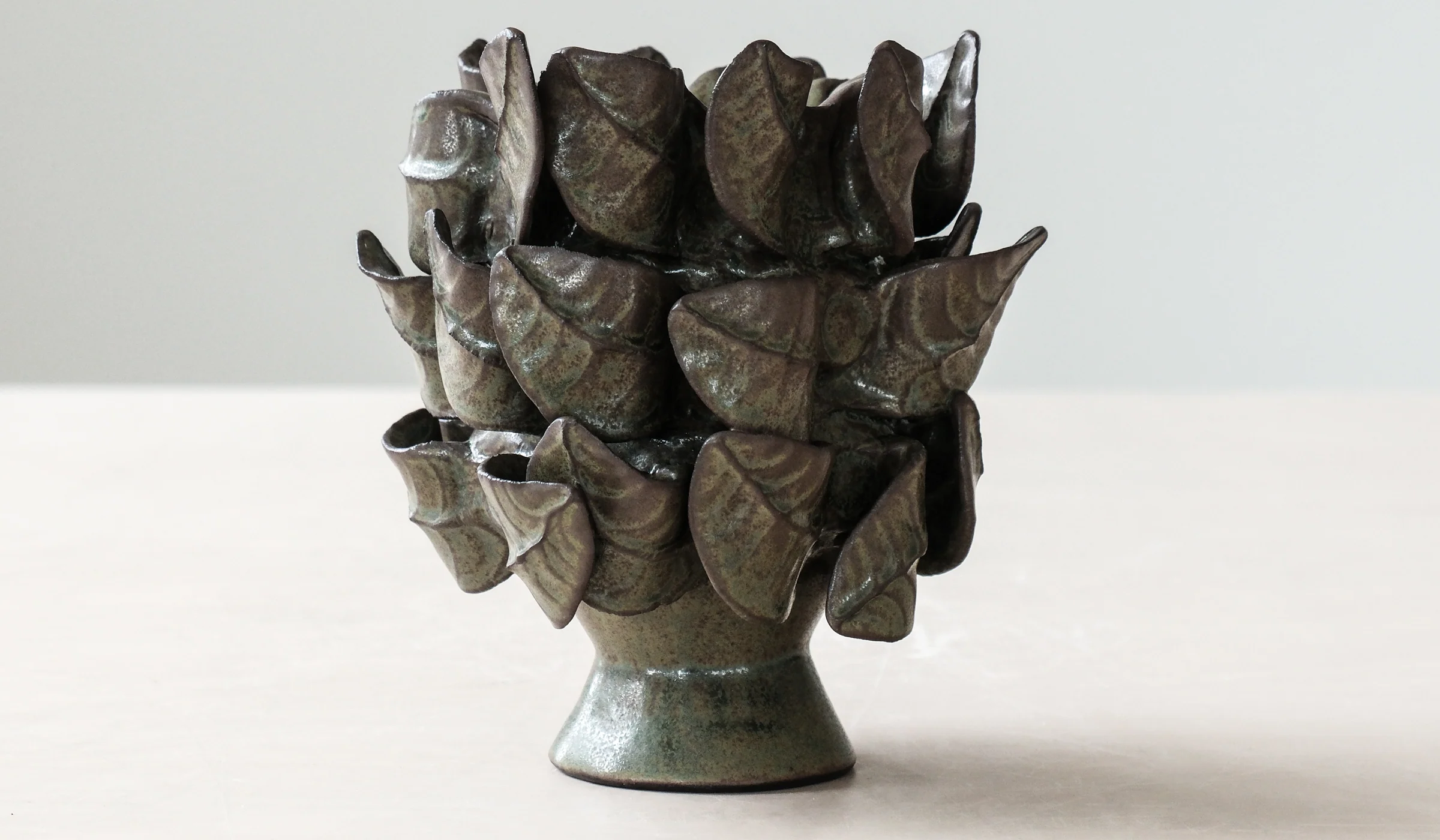 Paul S. Briggs Windflower Vase No. 7 - Image 4