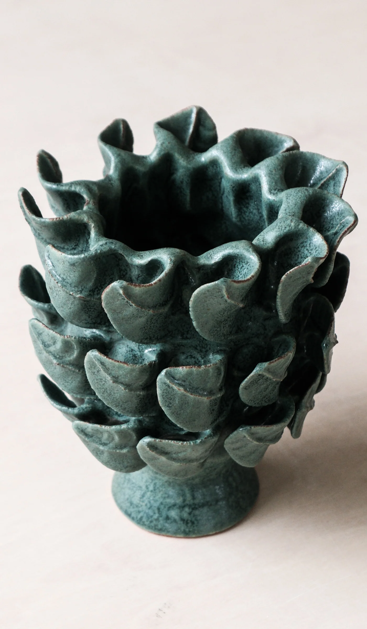 Paul S. Briggs Windflower Vase No. 9 - Image 11