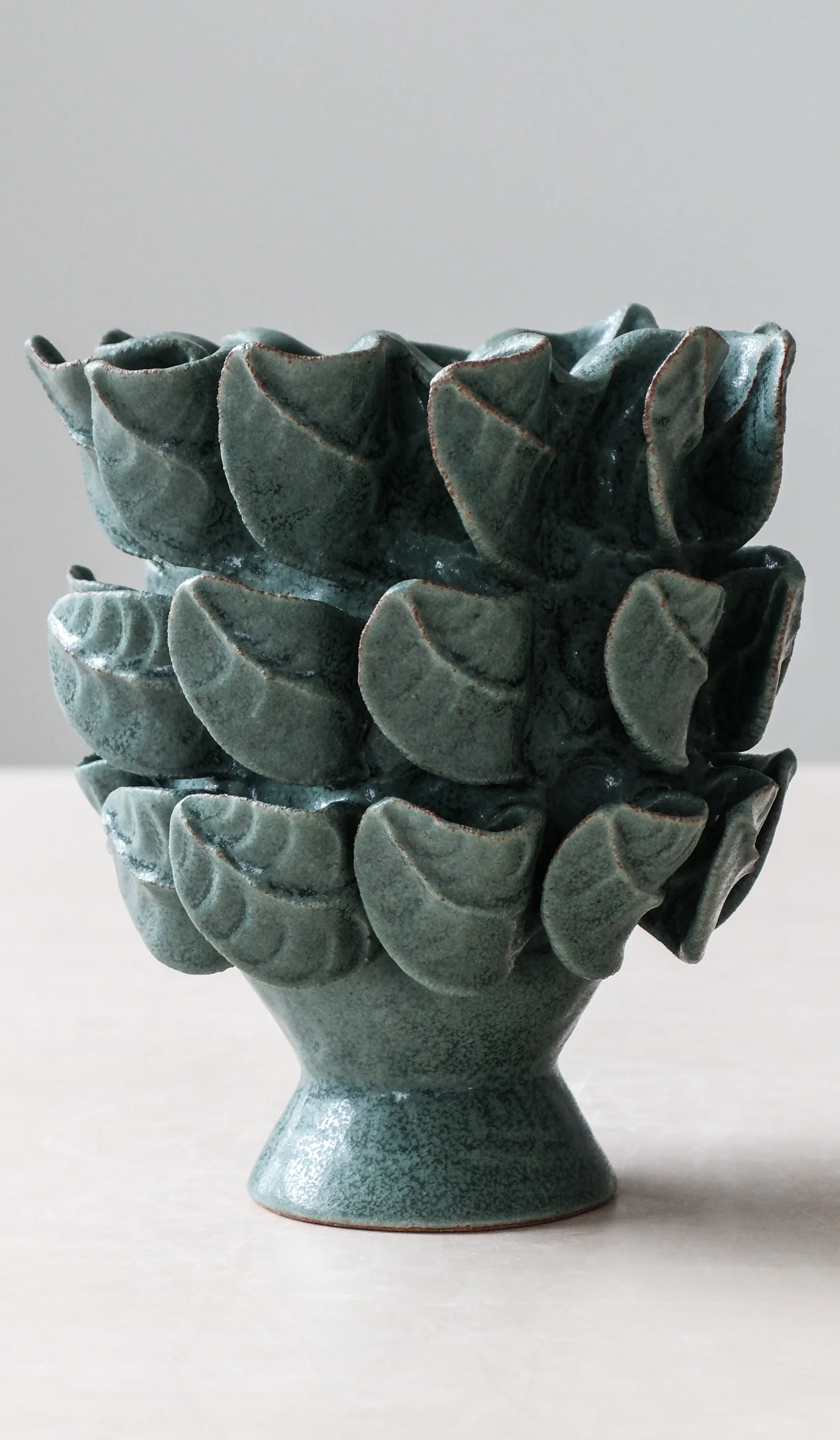 Paul S. Briggs Windflower Vase No. 9 - Image 3