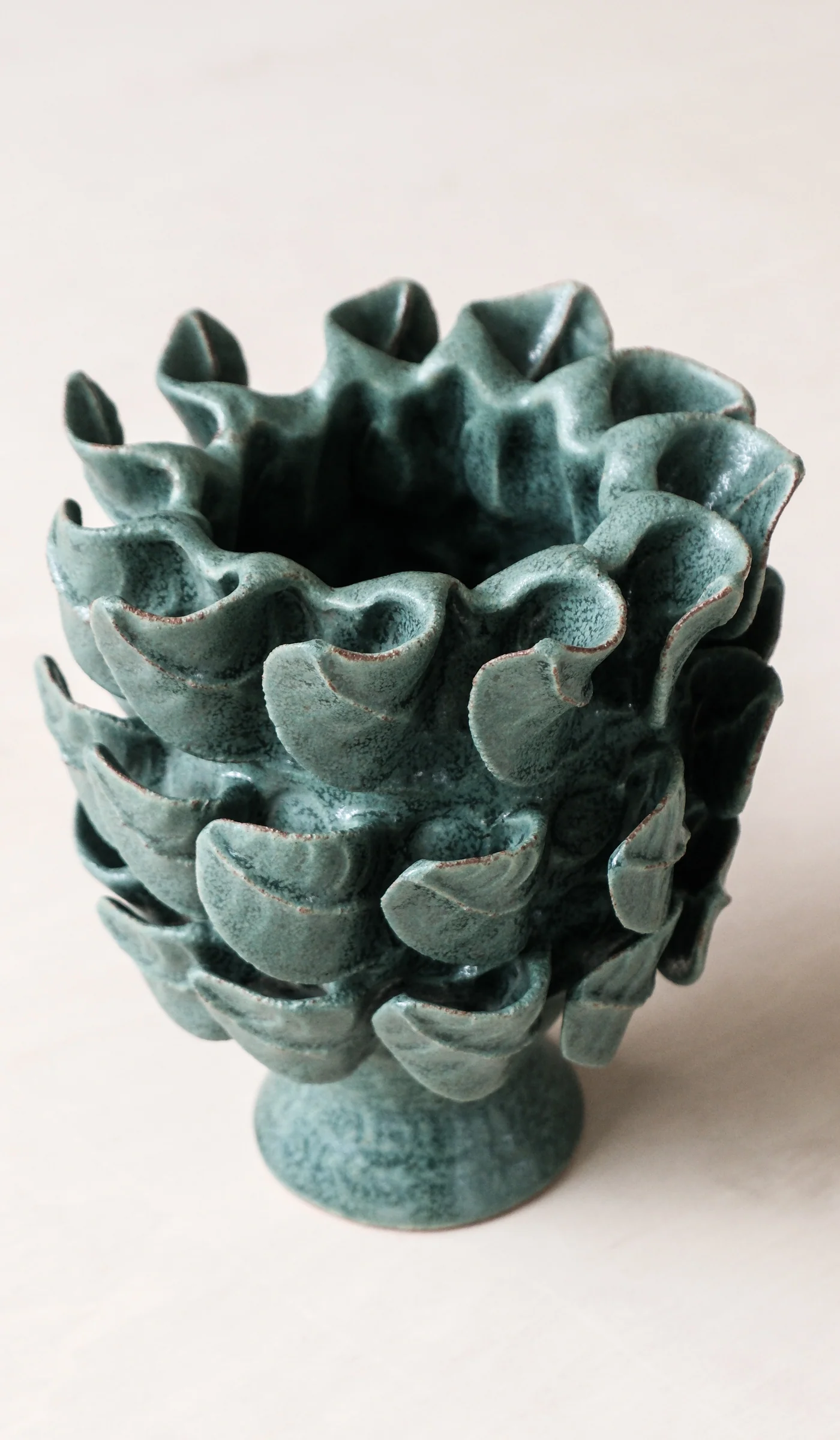 Paul S. Briggs Windflower Vase No. 9 - Image 5